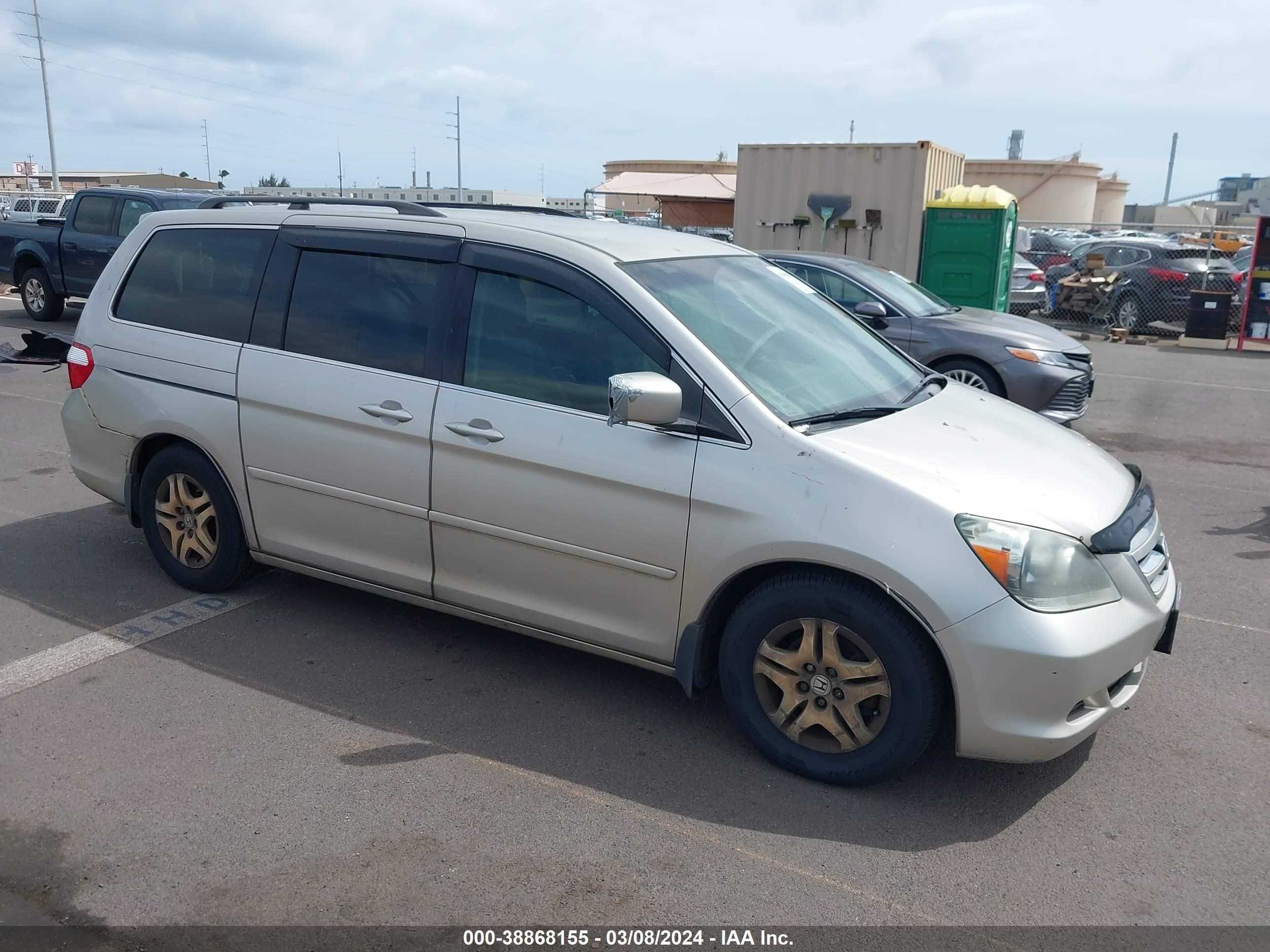 HONDA ODYSSEY 2006 5fnrl38456b069039