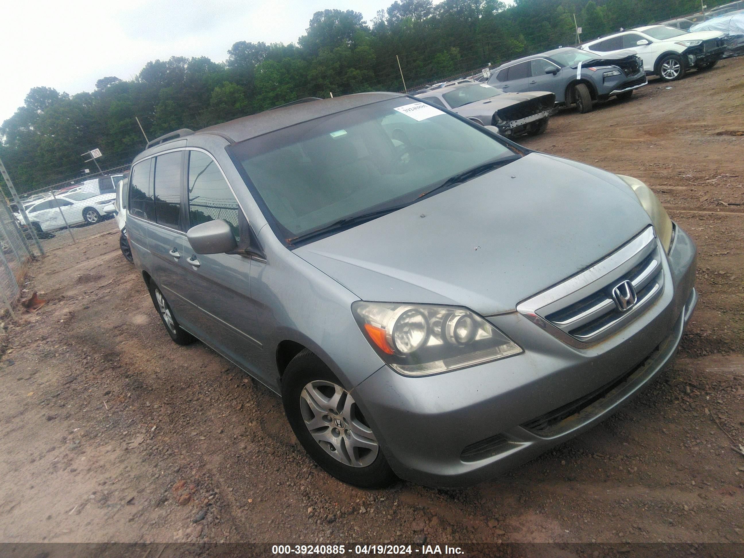 HONDA ODYSSEY 2006 5fnrl38456b105652