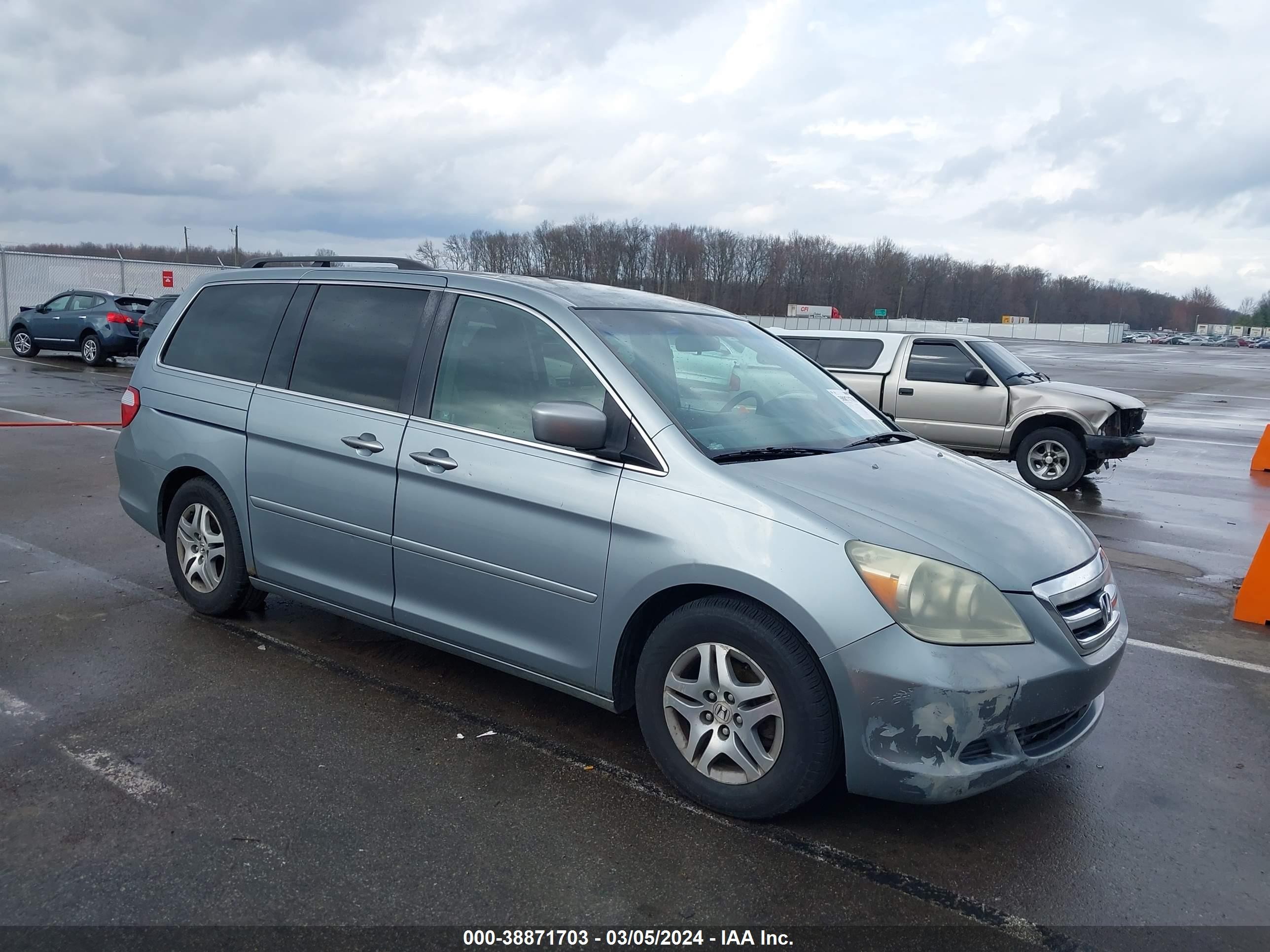 HONDA ODYSSEY 2006 5fnrl38456b120023