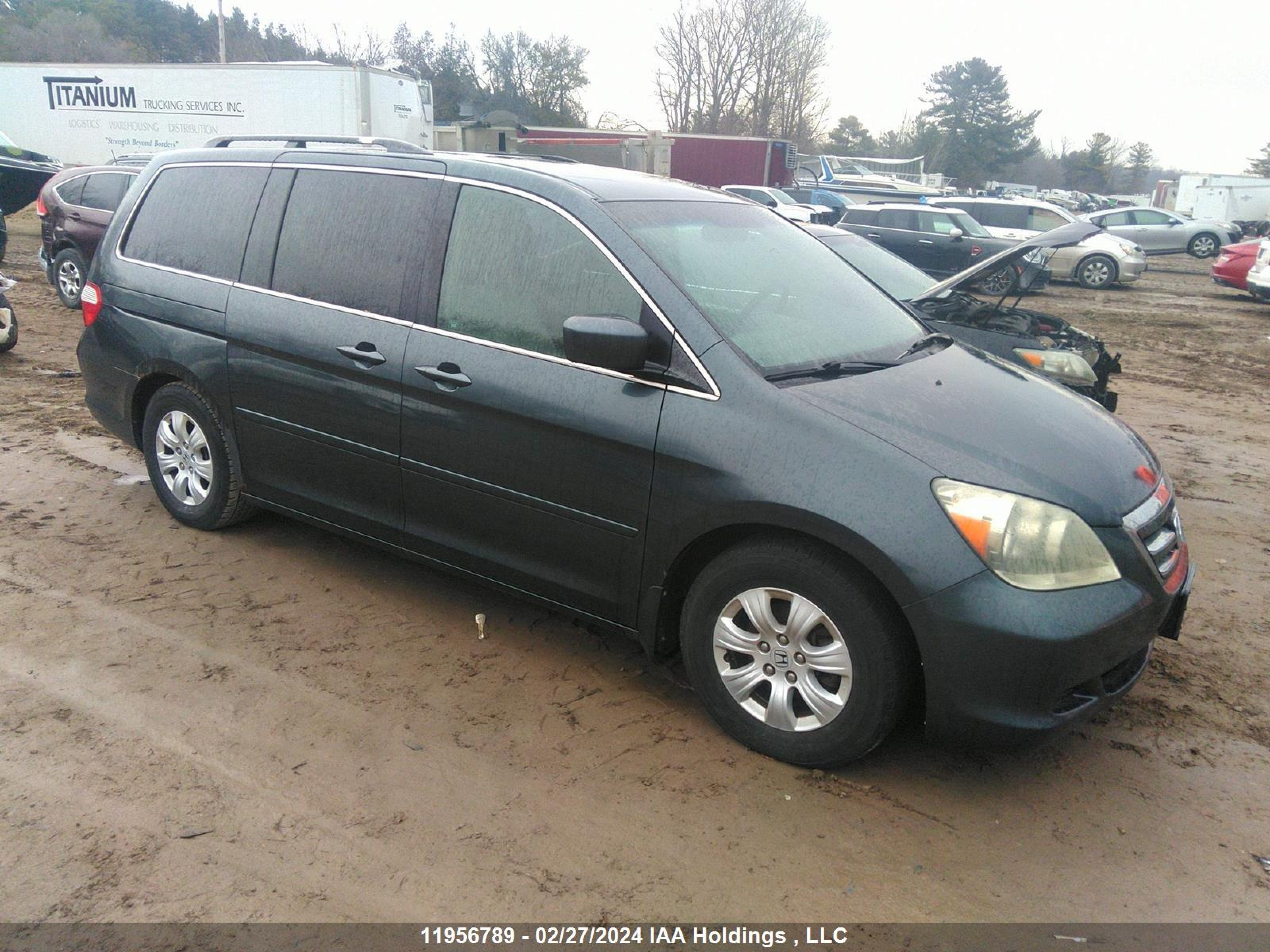 HONDA ODYSSEY 2006 5fnrl38456b507106