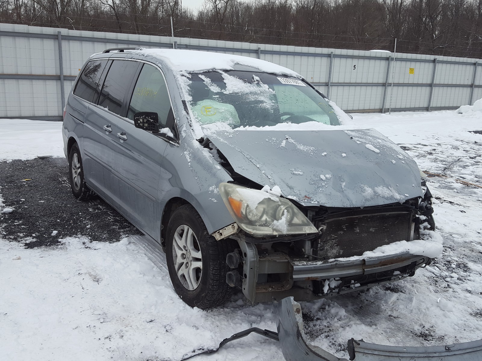 HONDA ODYSSEY EX 2007 5fnrl38457b045597