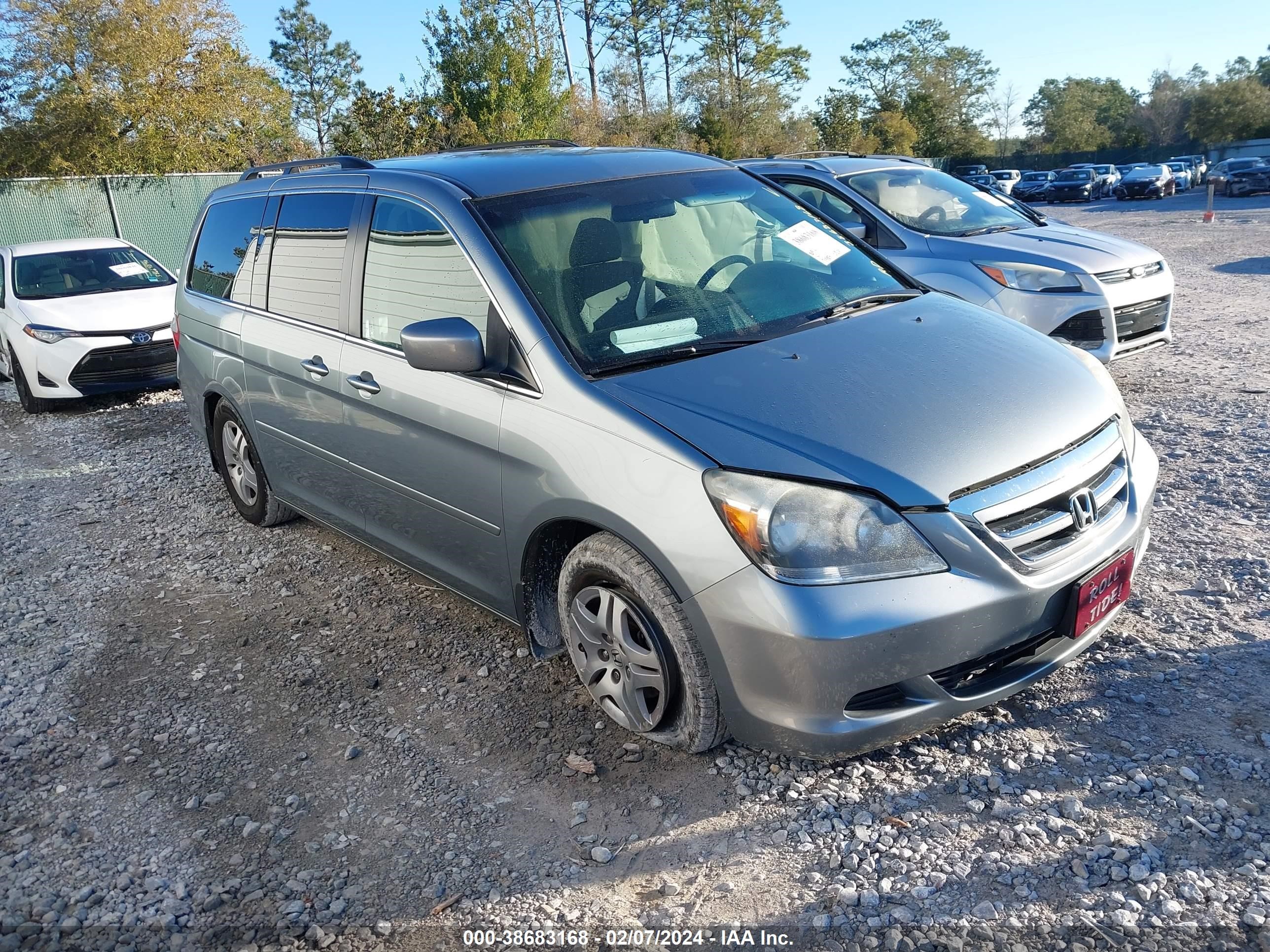 HONDA ODYSSEY 2007 5fnrl38457b094749