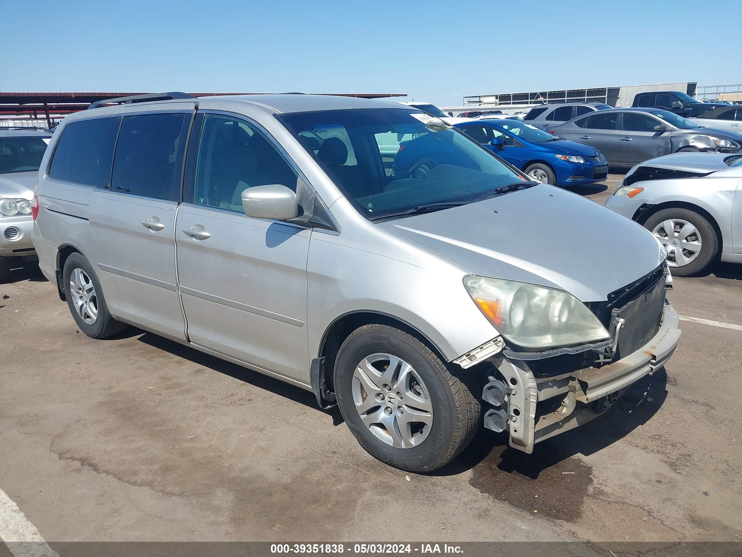 HONDA ODYSSEY 2007 5fnrl38457b417293