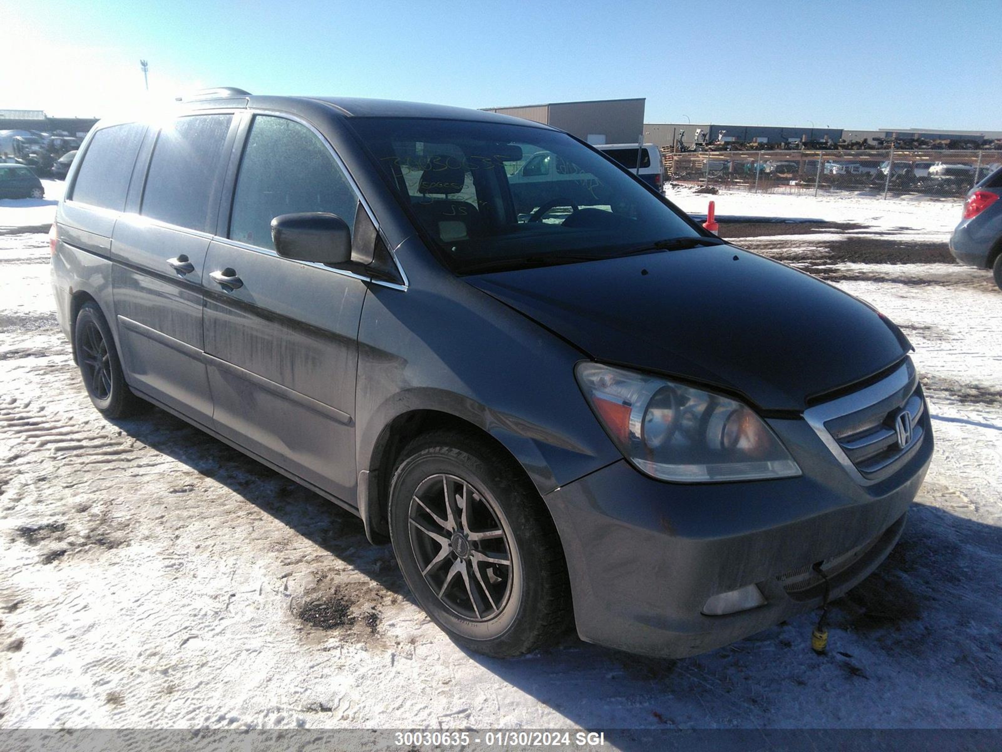 HONDA ODYSSEY 2007 5fnrl38457b506250