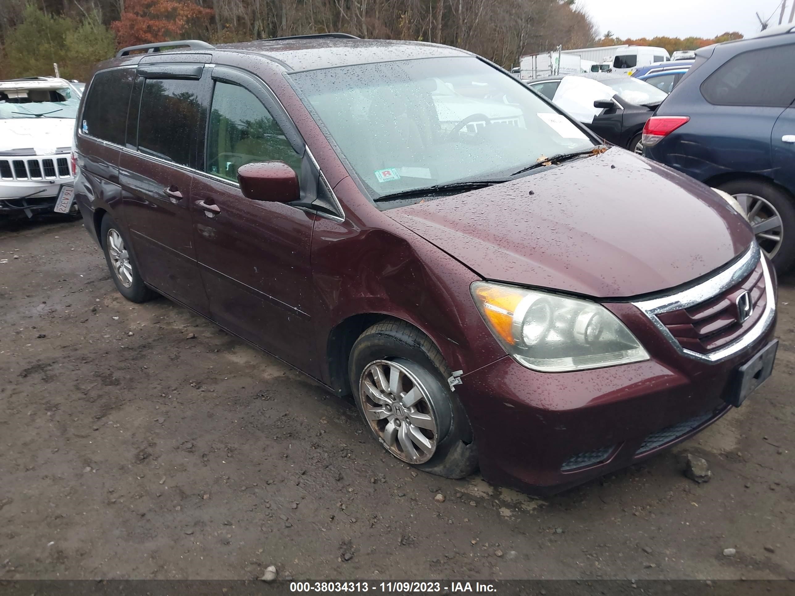 HONDA ODYSSEY 2009 5fnrl38459b018502