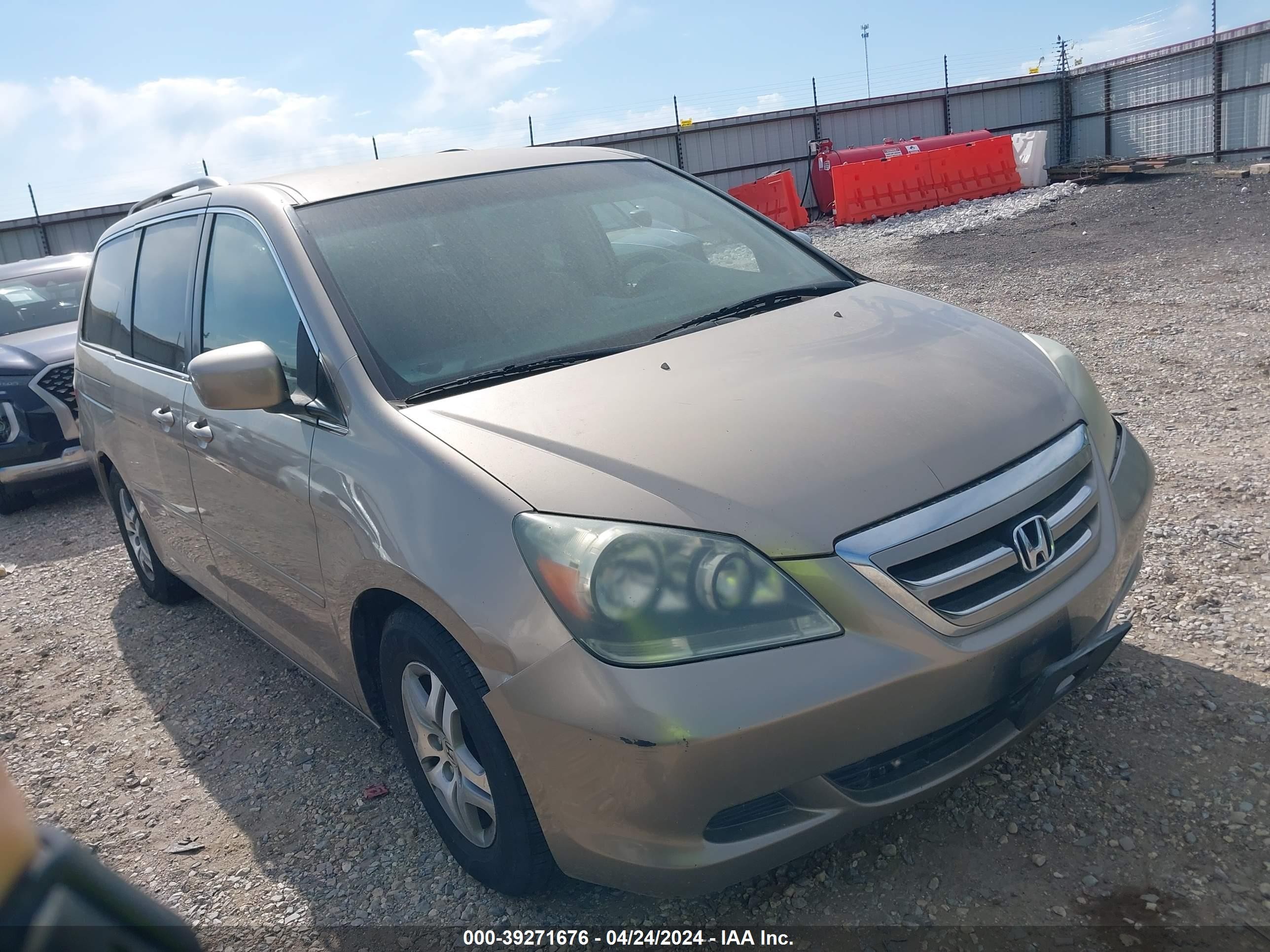 HONDA ODYSSEY 2006 5fnrl38466b454562