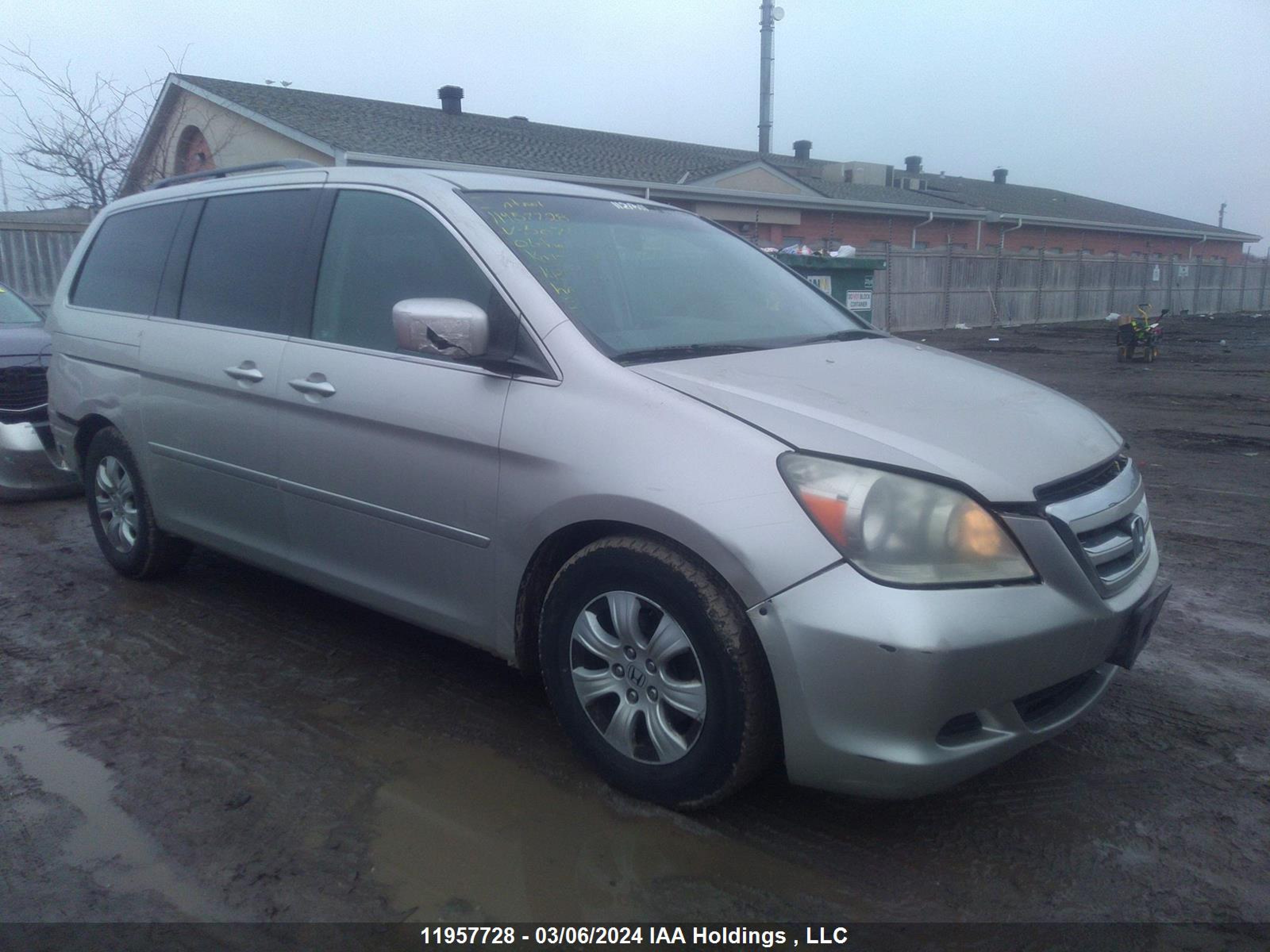 HONDA ODYSSEY 2006 5fnrl38466b507535