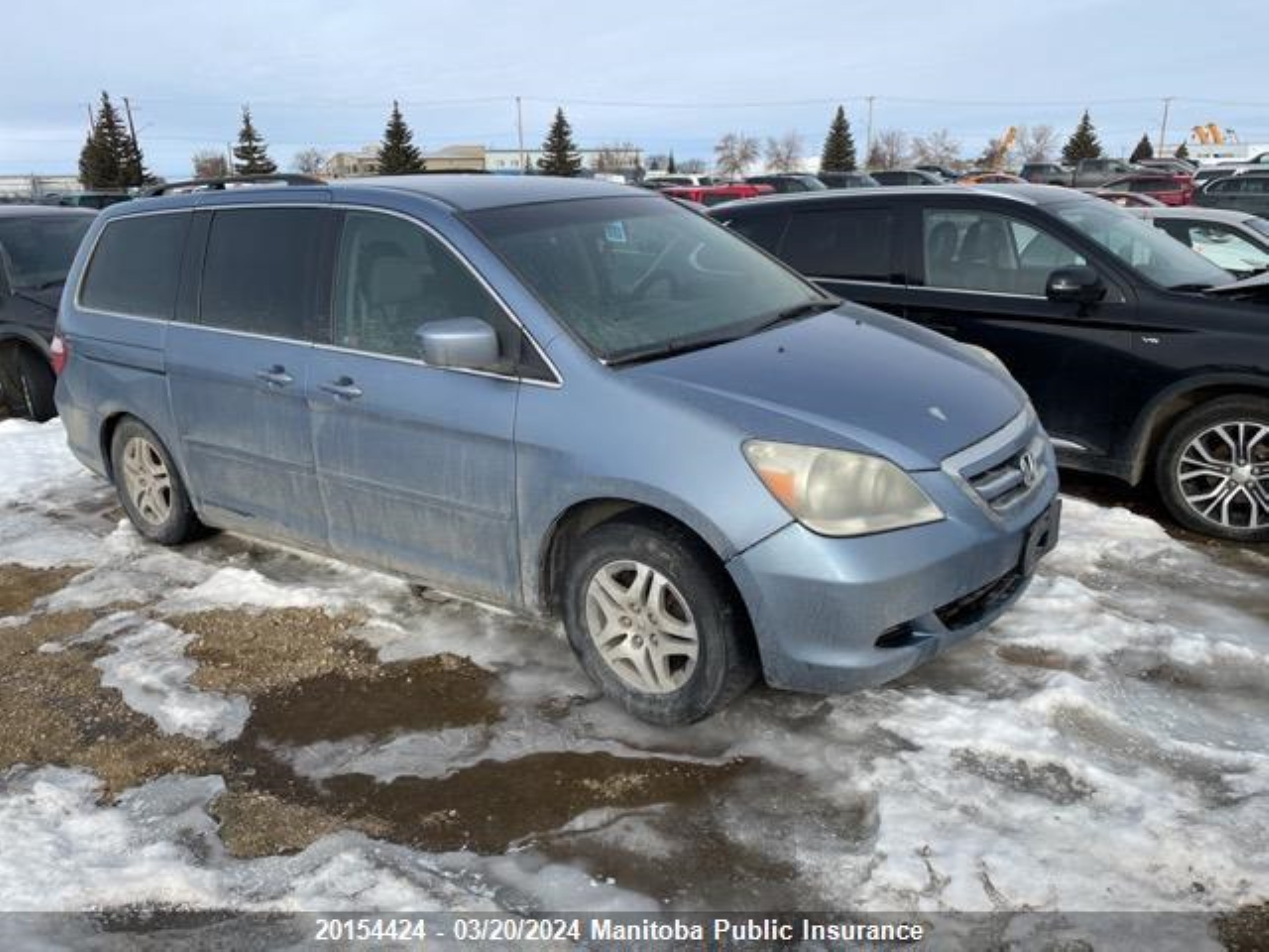 HONDA ODYSSEY 2007 5fnrl38467b022412