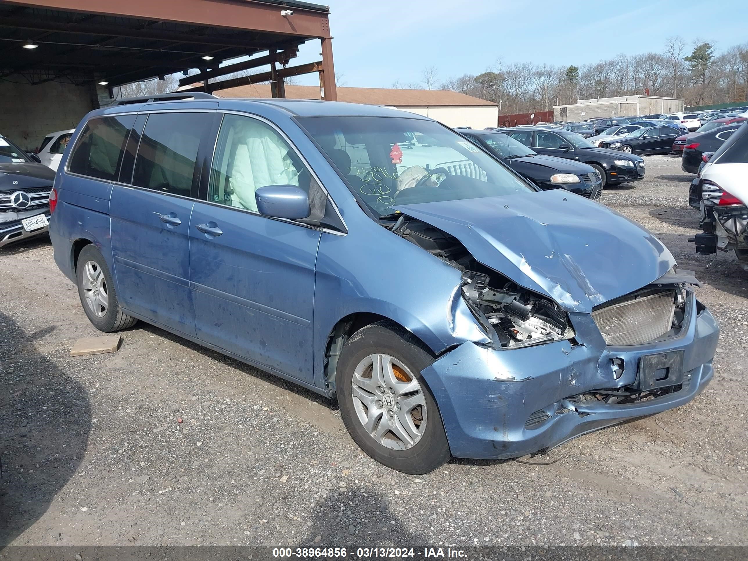 HONDA ODYSSEY 2007 5fnrl38467b057922