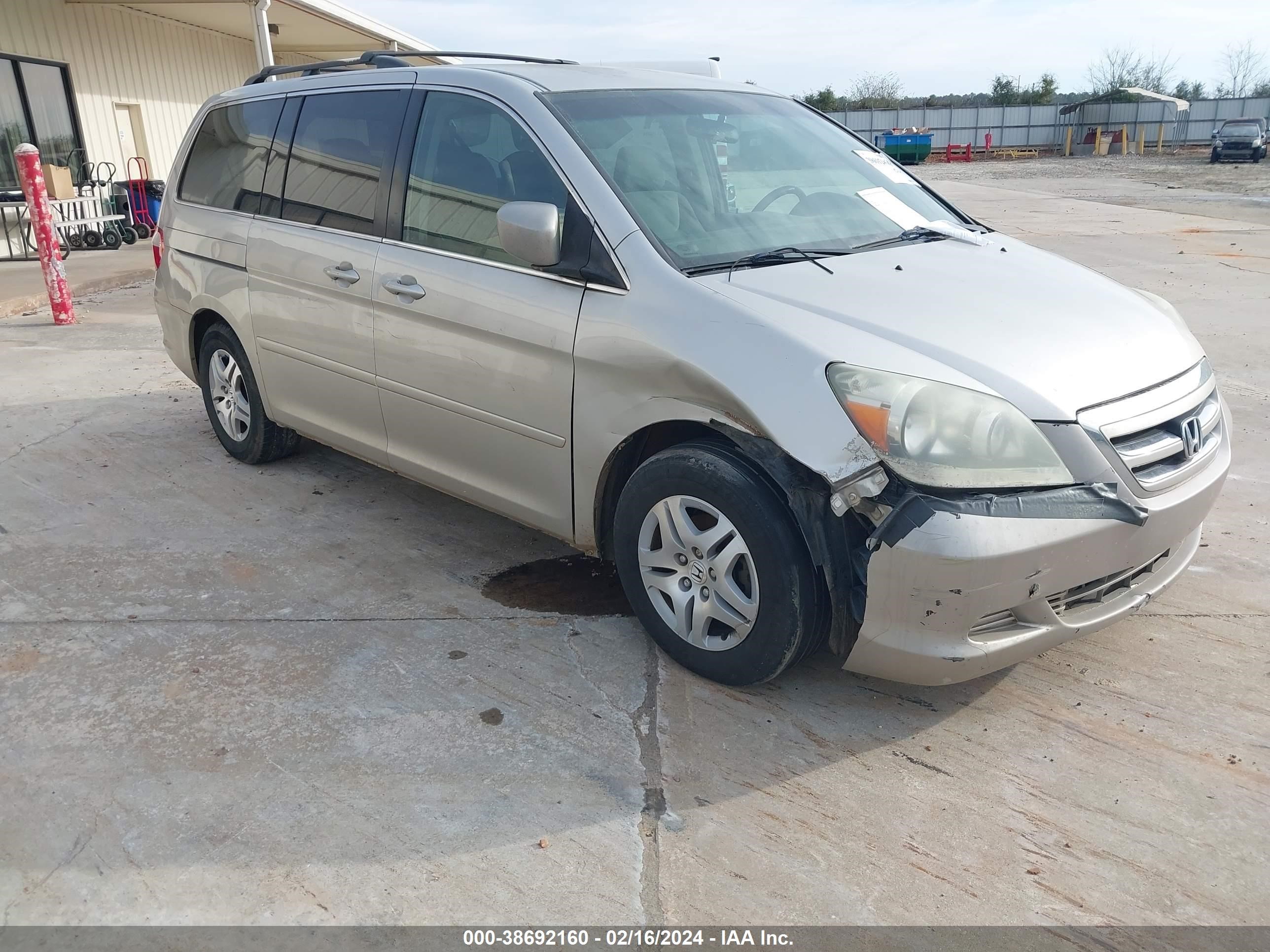 HONDA ODYSSEY 2007 5fnrl38467b433129