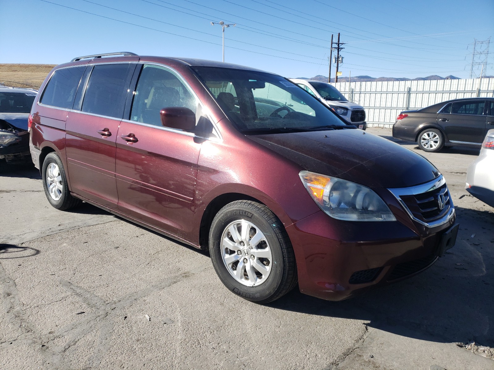 HONDA ODYSSEY 2008 5fnrl38468b013341