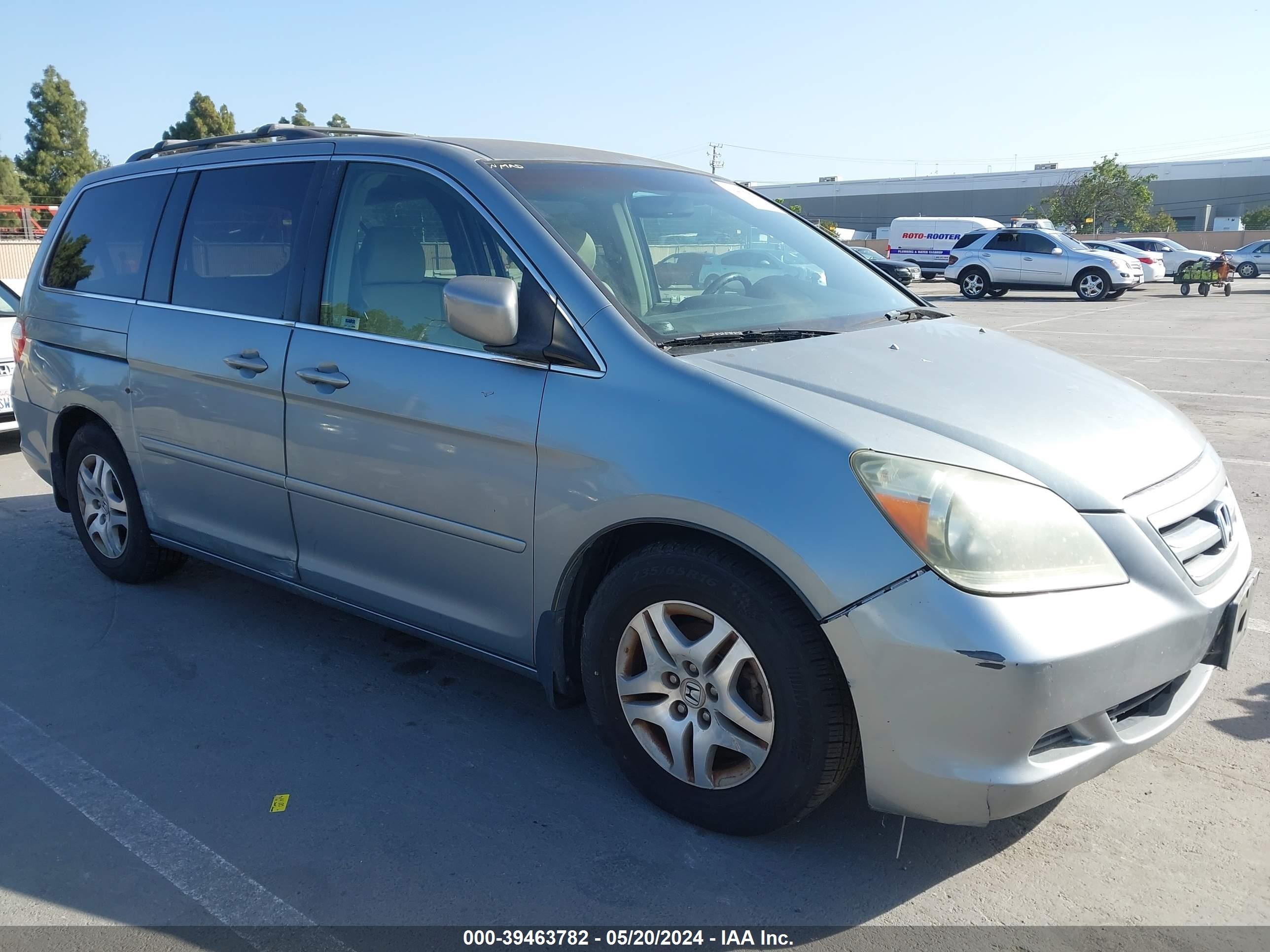 HONDA ODYSSEY 2006 5fnrl38476b075926