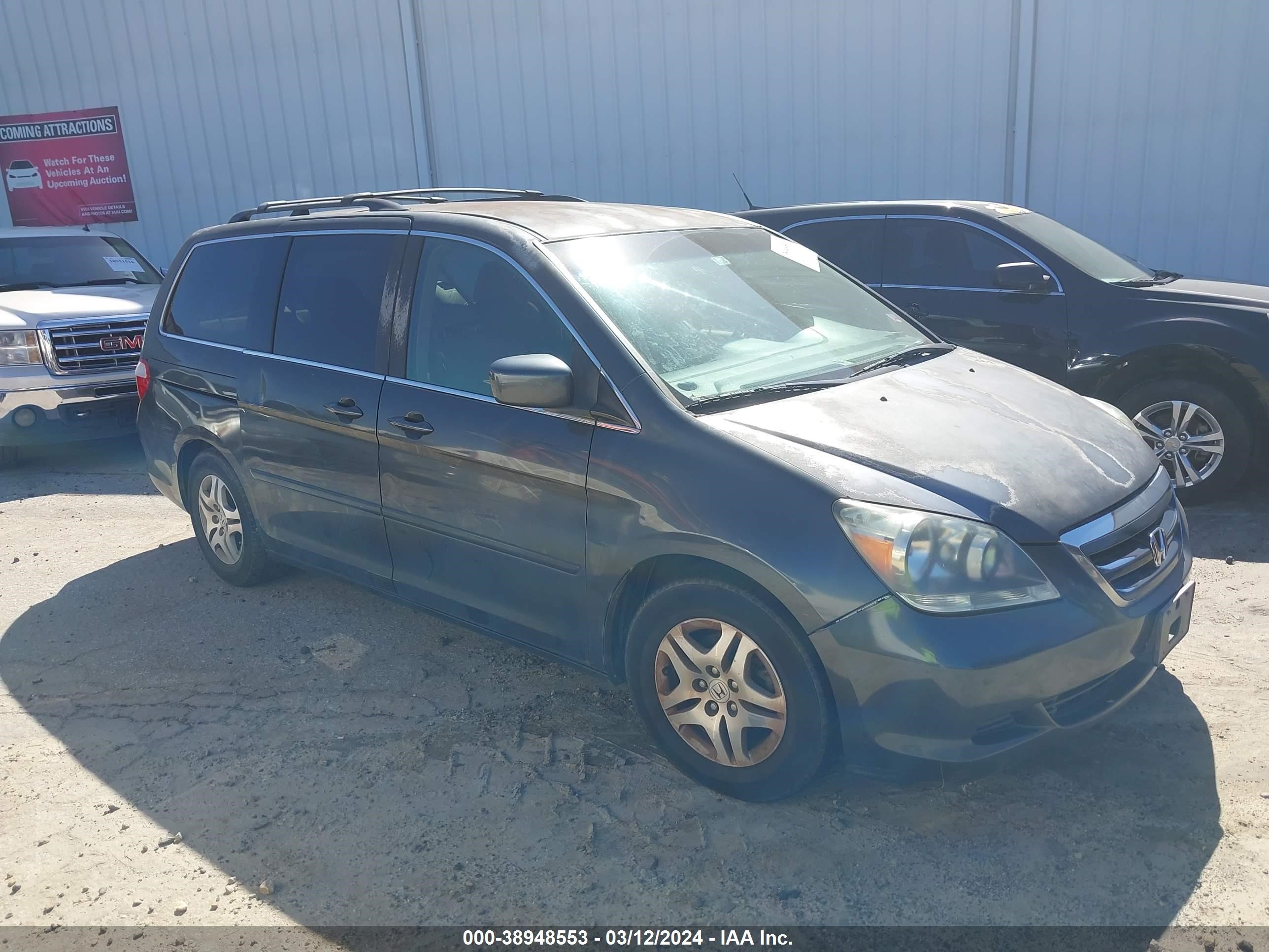 HONDA ODYSSEY 2006 5fnrl38476b127796