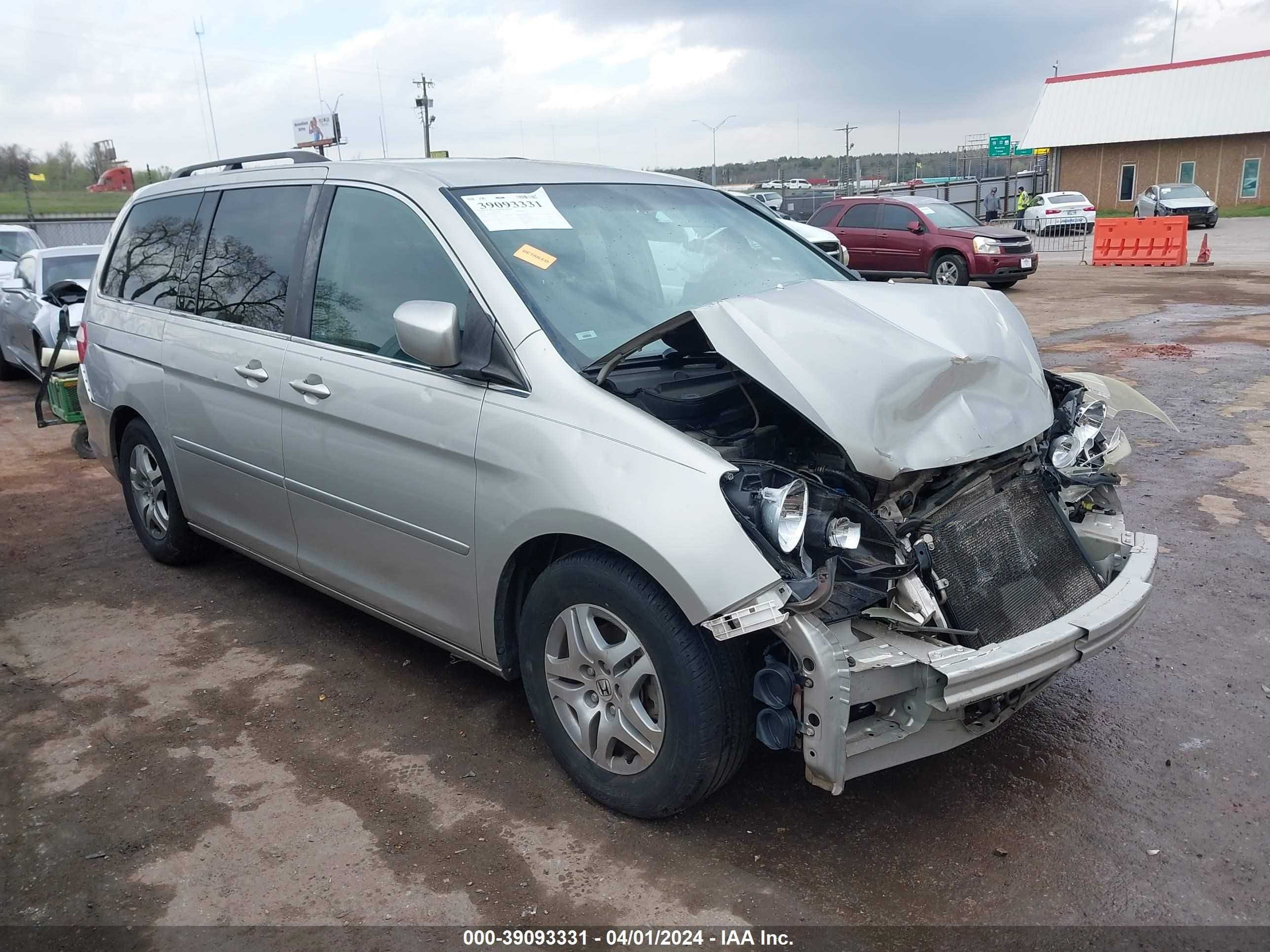 HONDA ODYSSEY 2006 5fnrl38476b411476