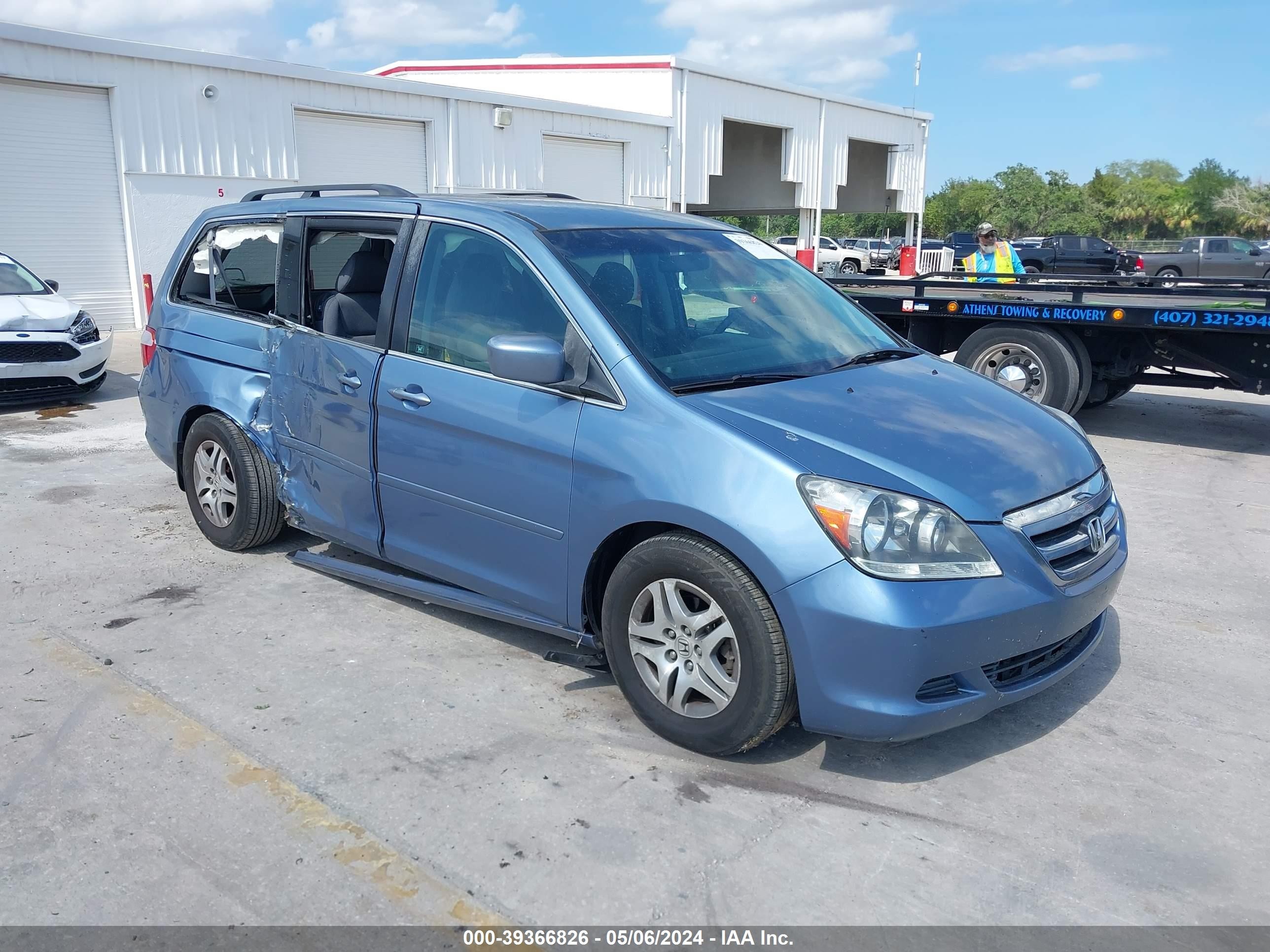 HONDA ODYSSEY 2007 5fnrl38477b015694