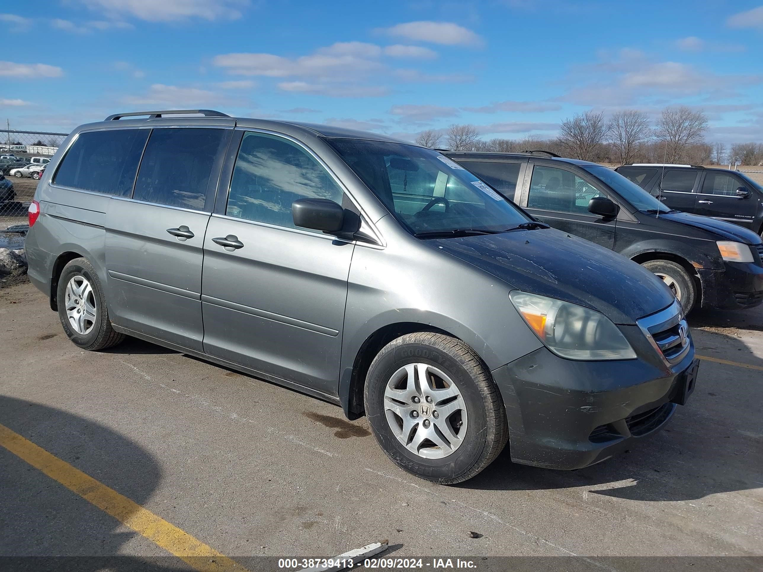 HONDA ODYSSEY 2007 5fnrl38477b424097