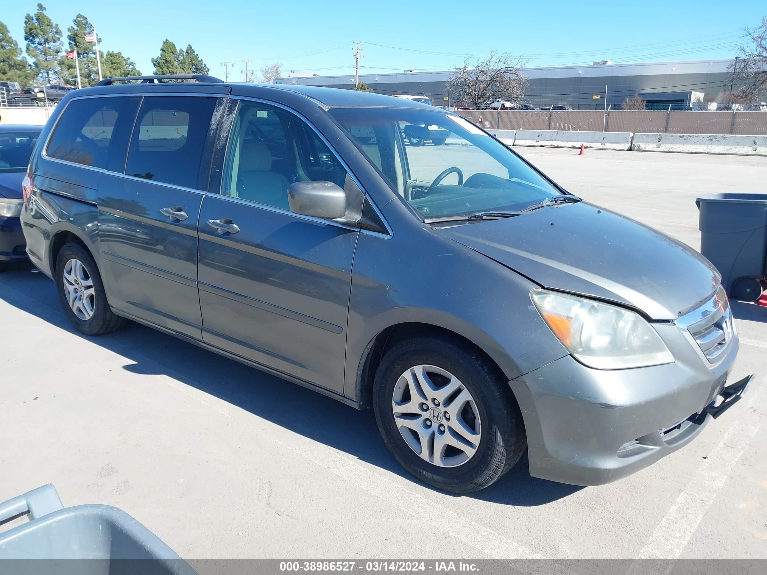 HONDA ODYSSEY 2007 5fnrl38477b432880