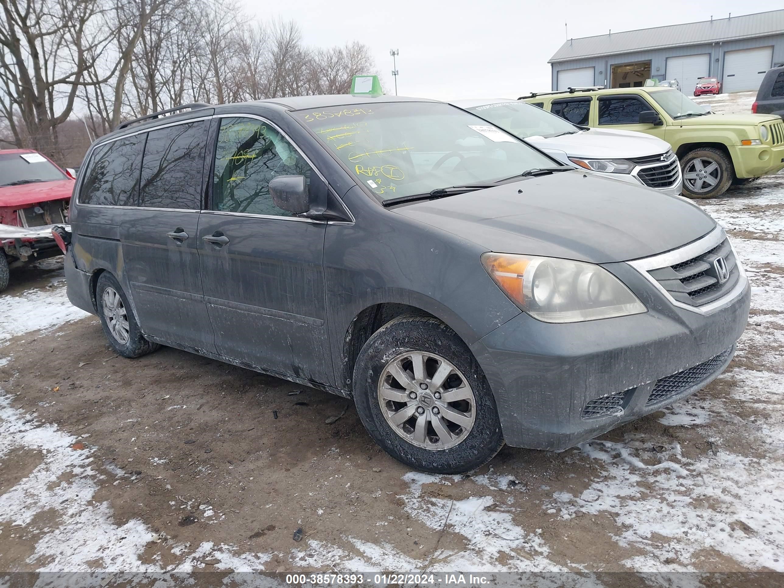 HONDA ODYSSEY 2008 5fnrl38478b017091