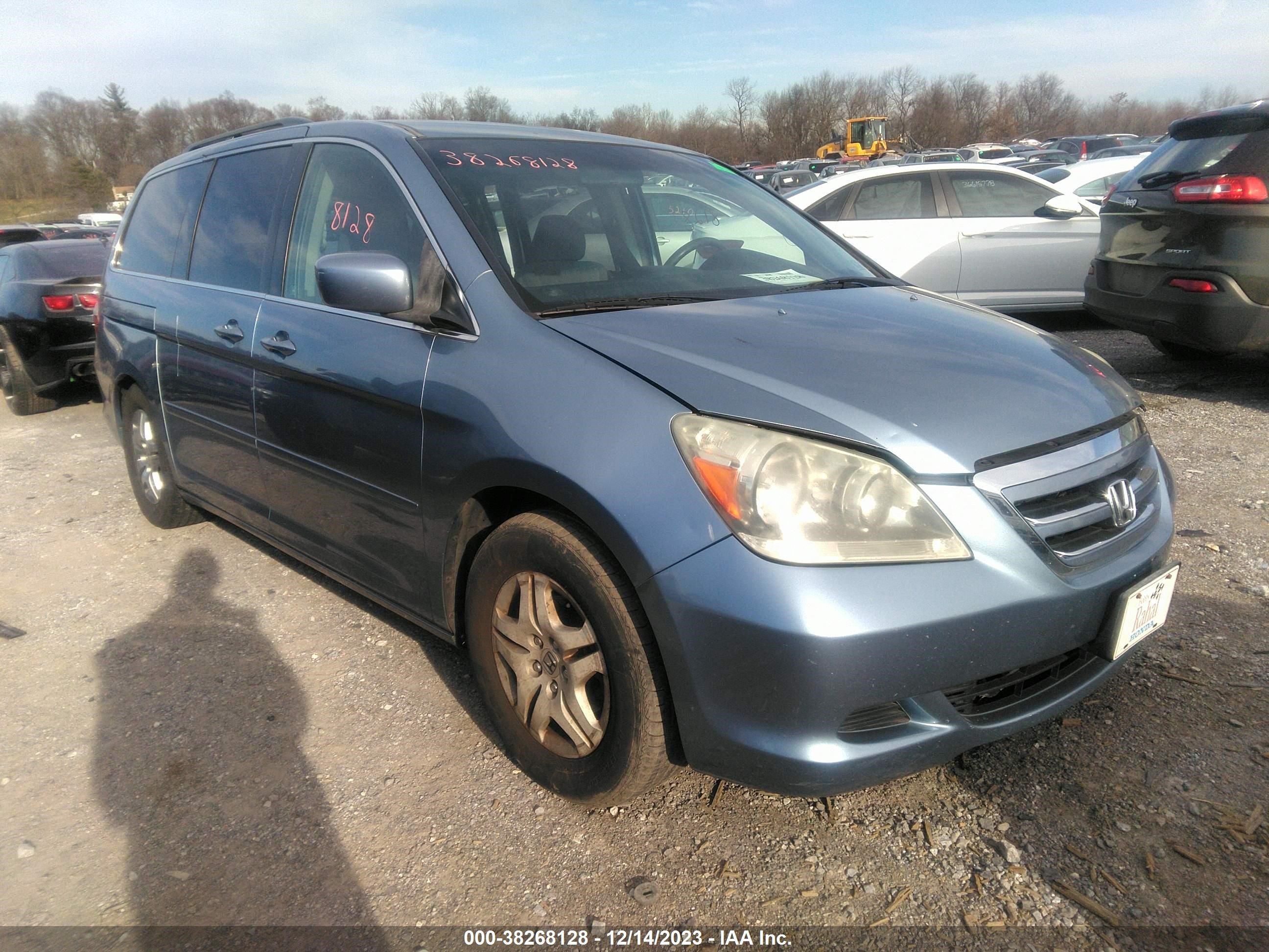 HONDA ODYSSEY 2005 5fnrl38485b058843