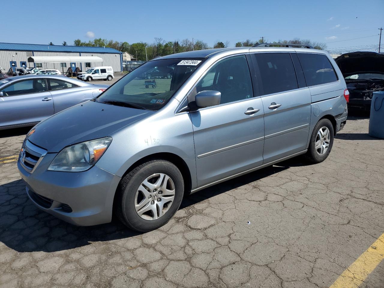 HONDA ODYSSEY 2007 5fnrl38487b044668