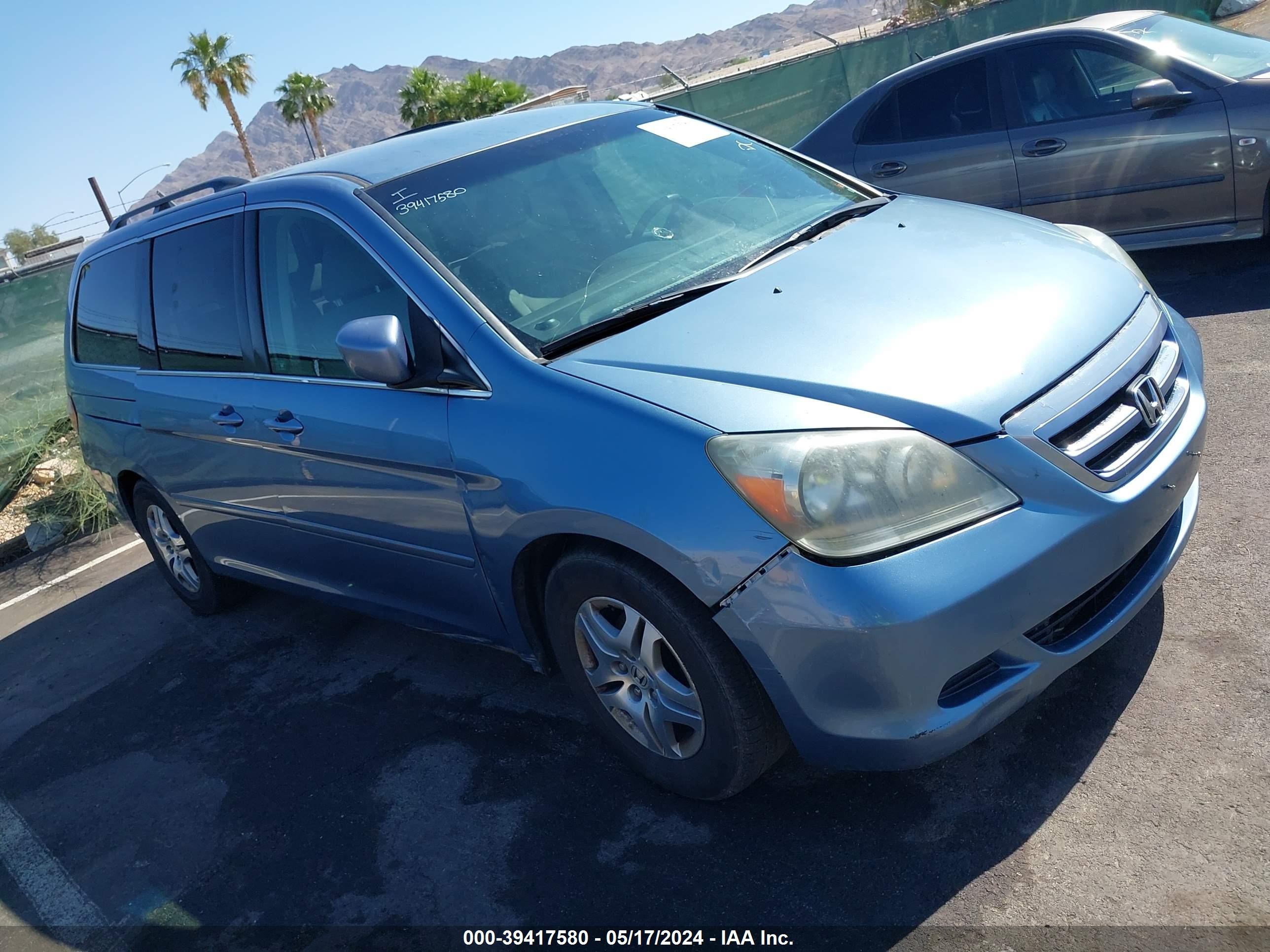 HONDA ODYSSEY 2007 5fnrl38487b096995