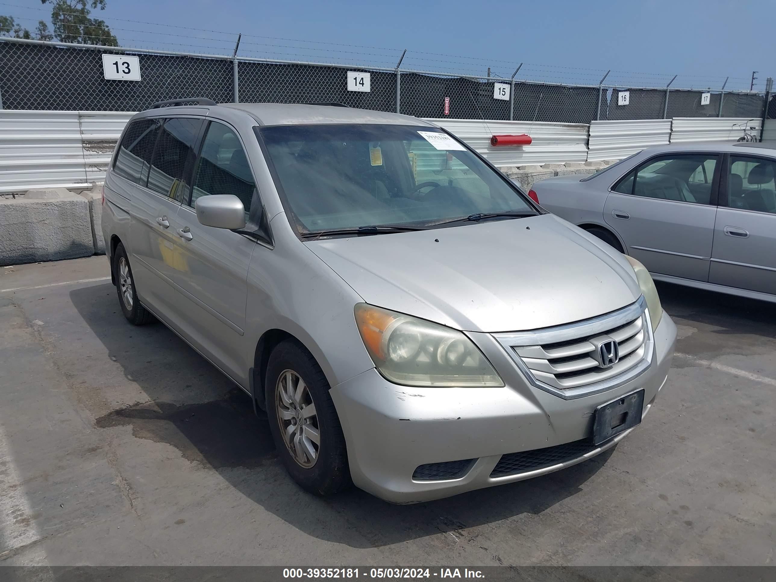 HONDA ODYSSEY 2008 5fnrl38488b413398