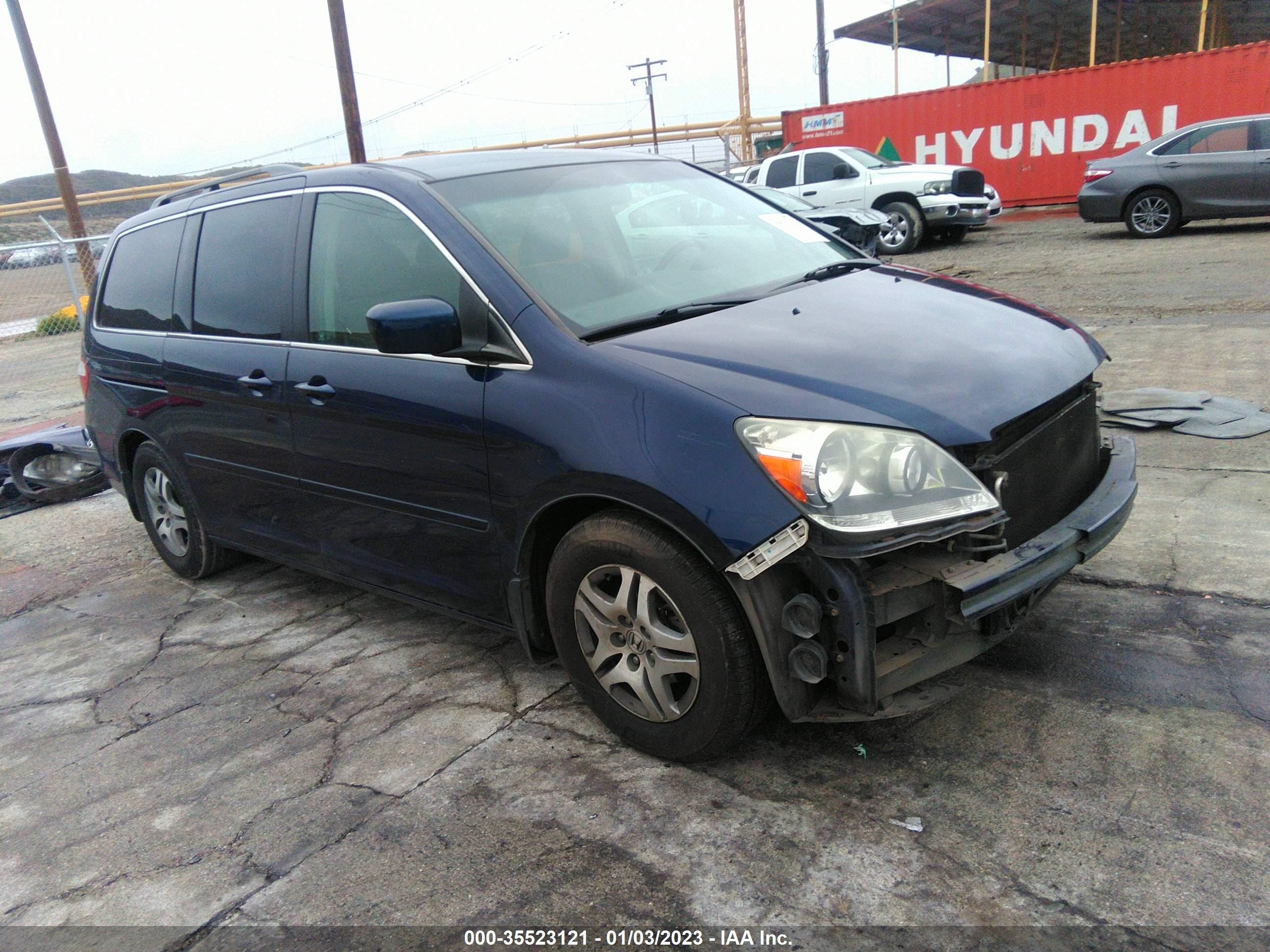 HONDA ODYSSEY 2005 5fnrl38495b084402