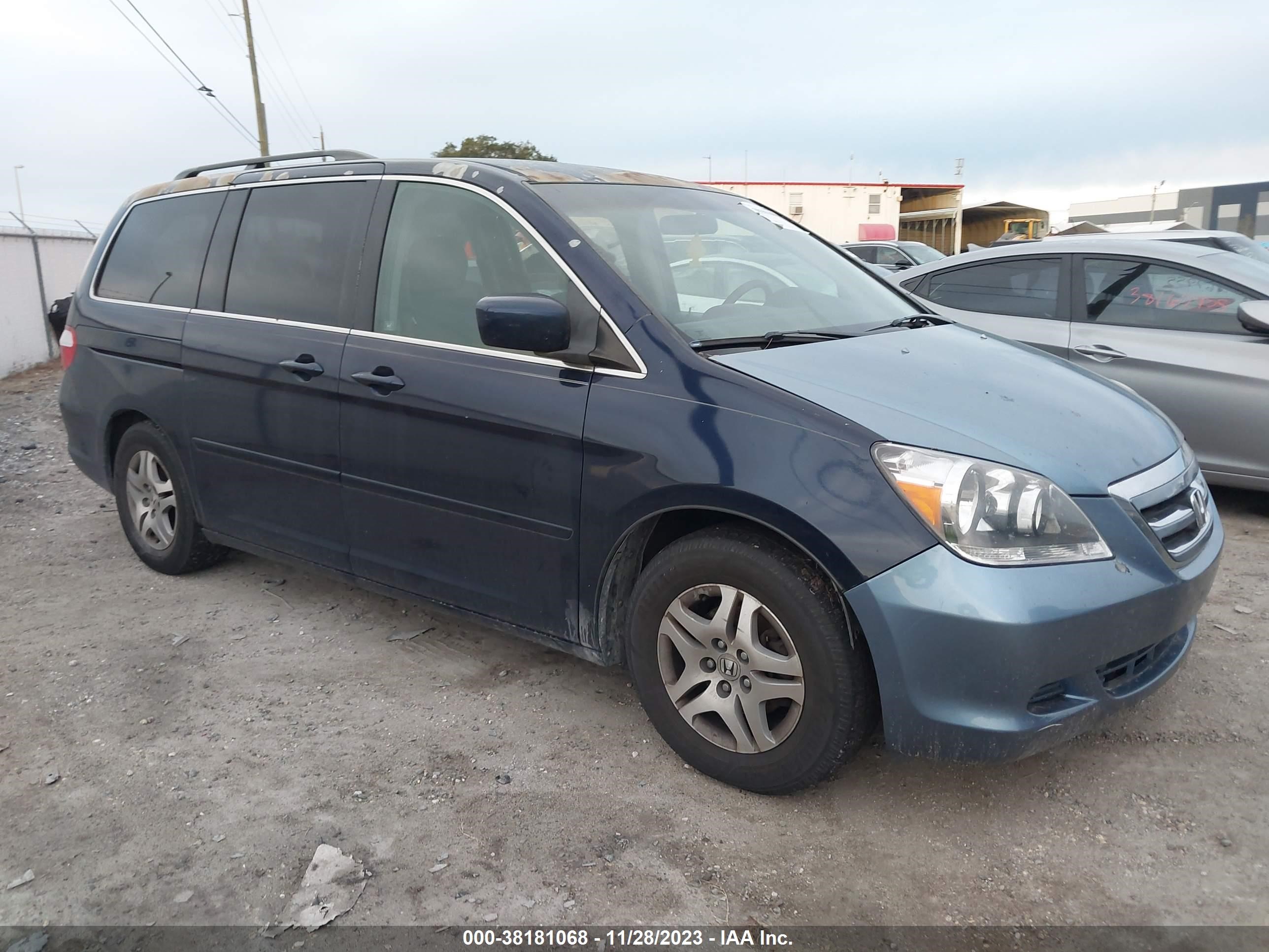 HONDA ODYSSEY 2005 5fnrl38495b115566