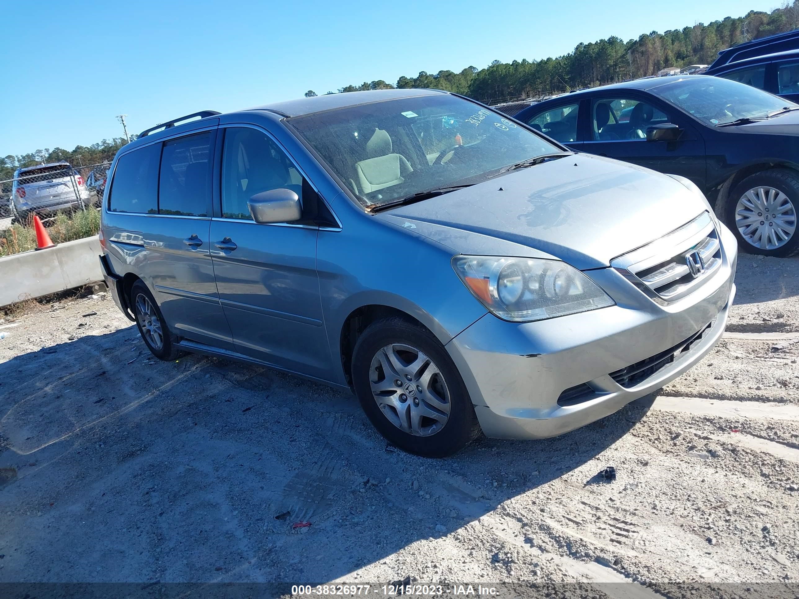 HONDA ODYSSEY 2007 5fnrl38497b118096