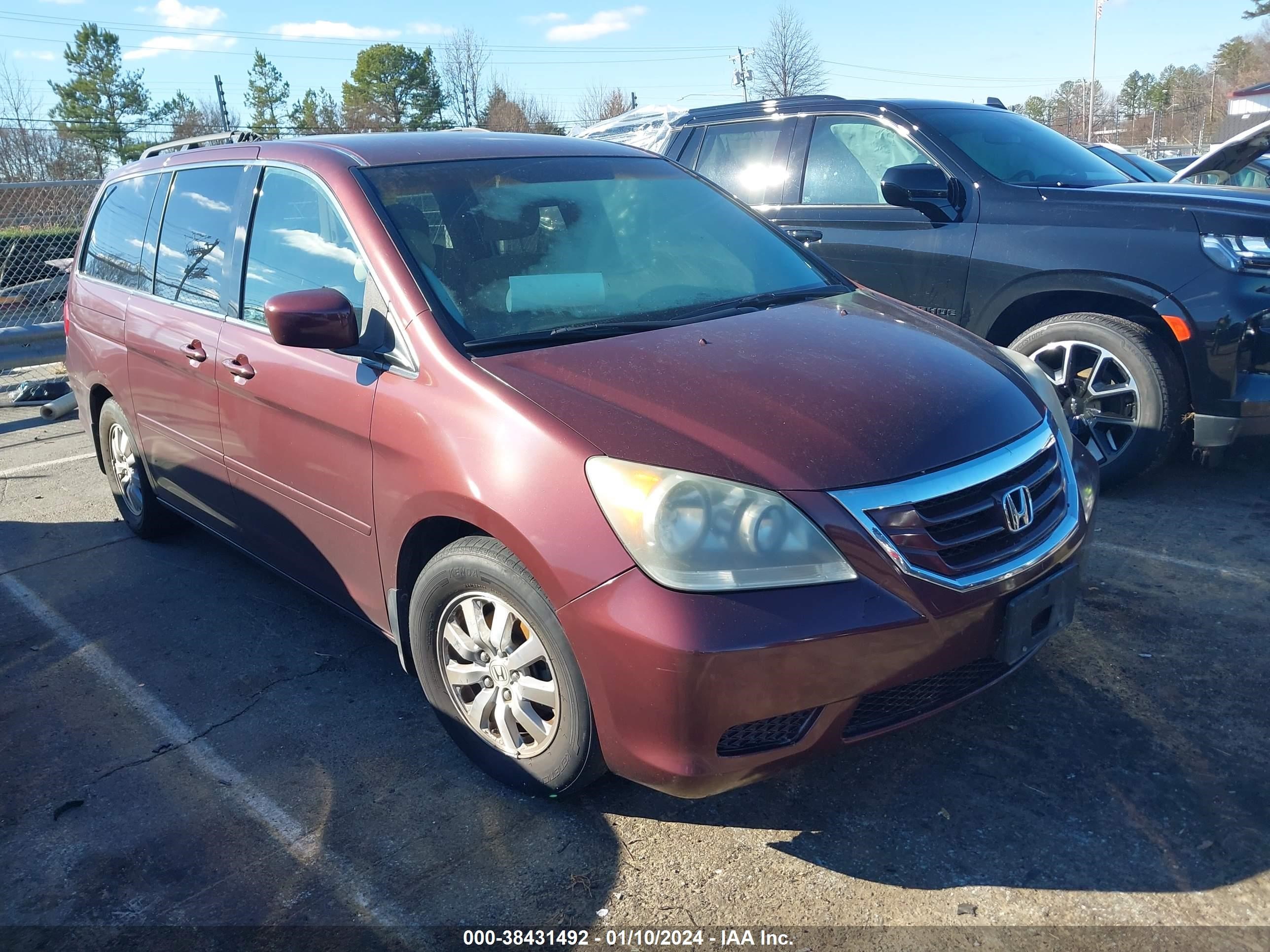 HONDA ODYSSEY 2009 5fnrl38499b008751