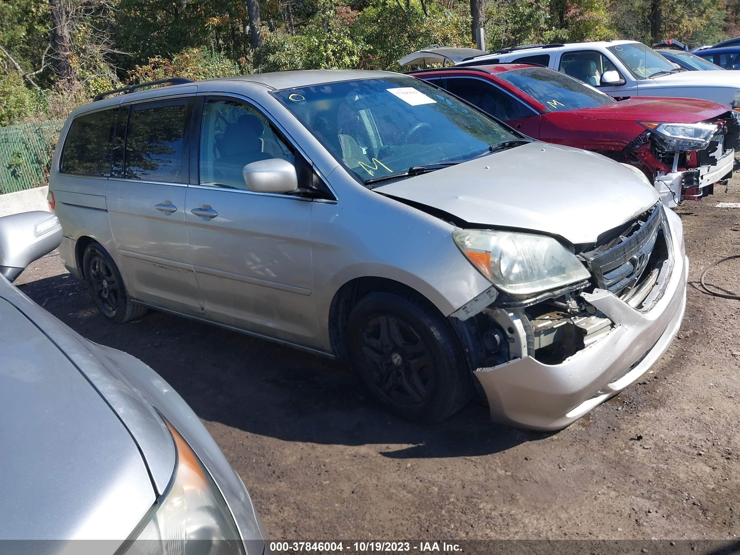 HONDA ODYSSEY 2005 5fnrl384x5b417271