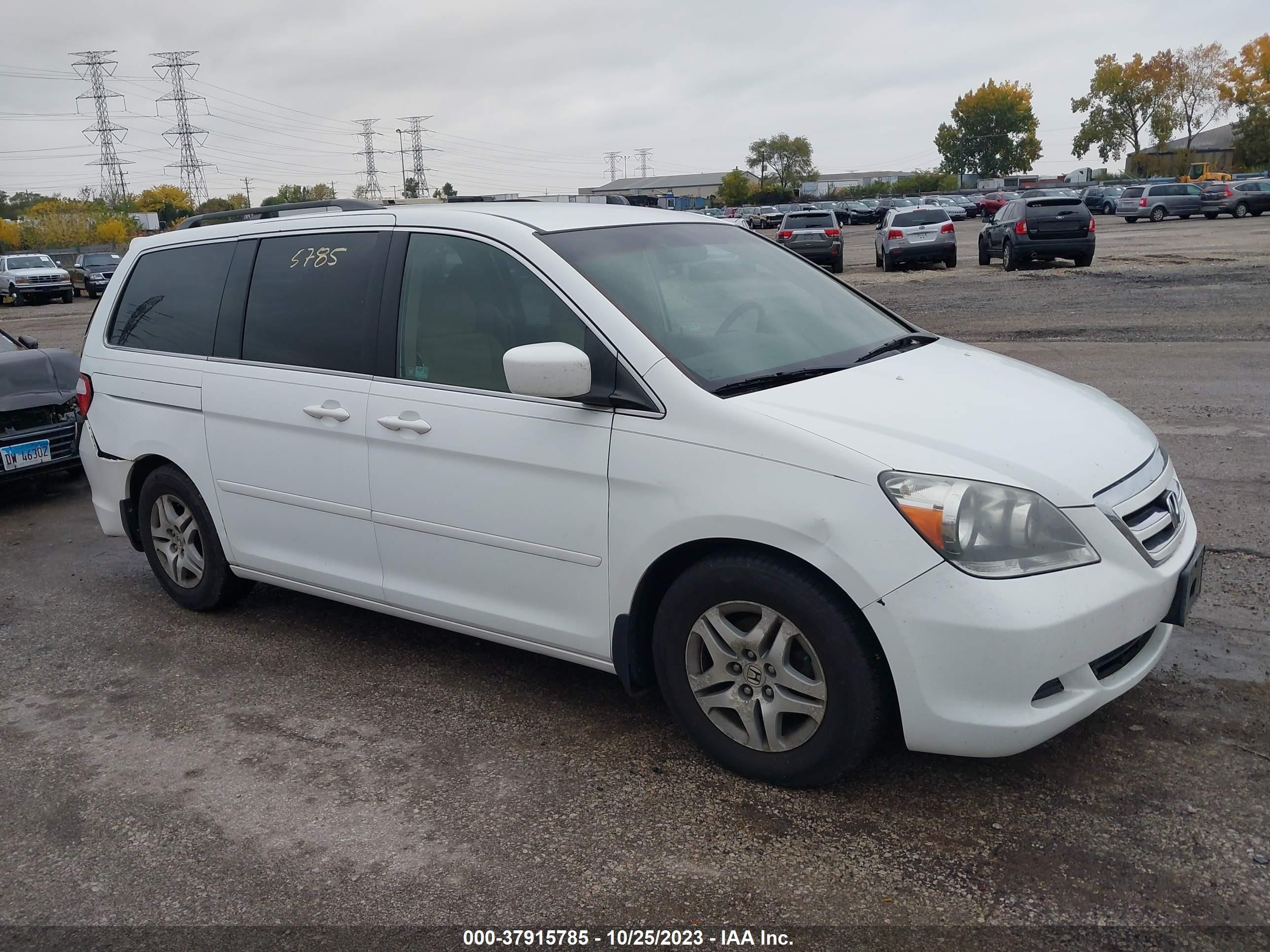 HONDA ODYSSEY 2006 5fnrl384x6b458355