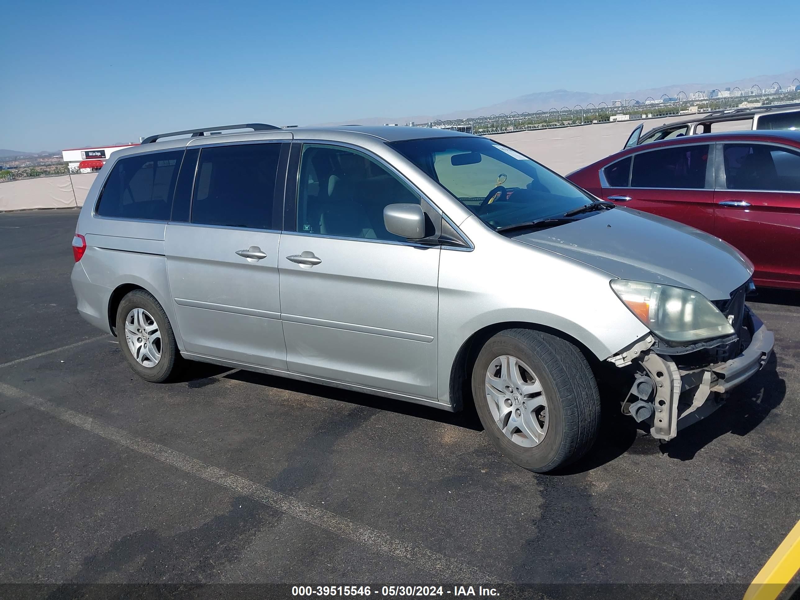 HONDA ODYSSEY 2007 5fnrl384x7b454534