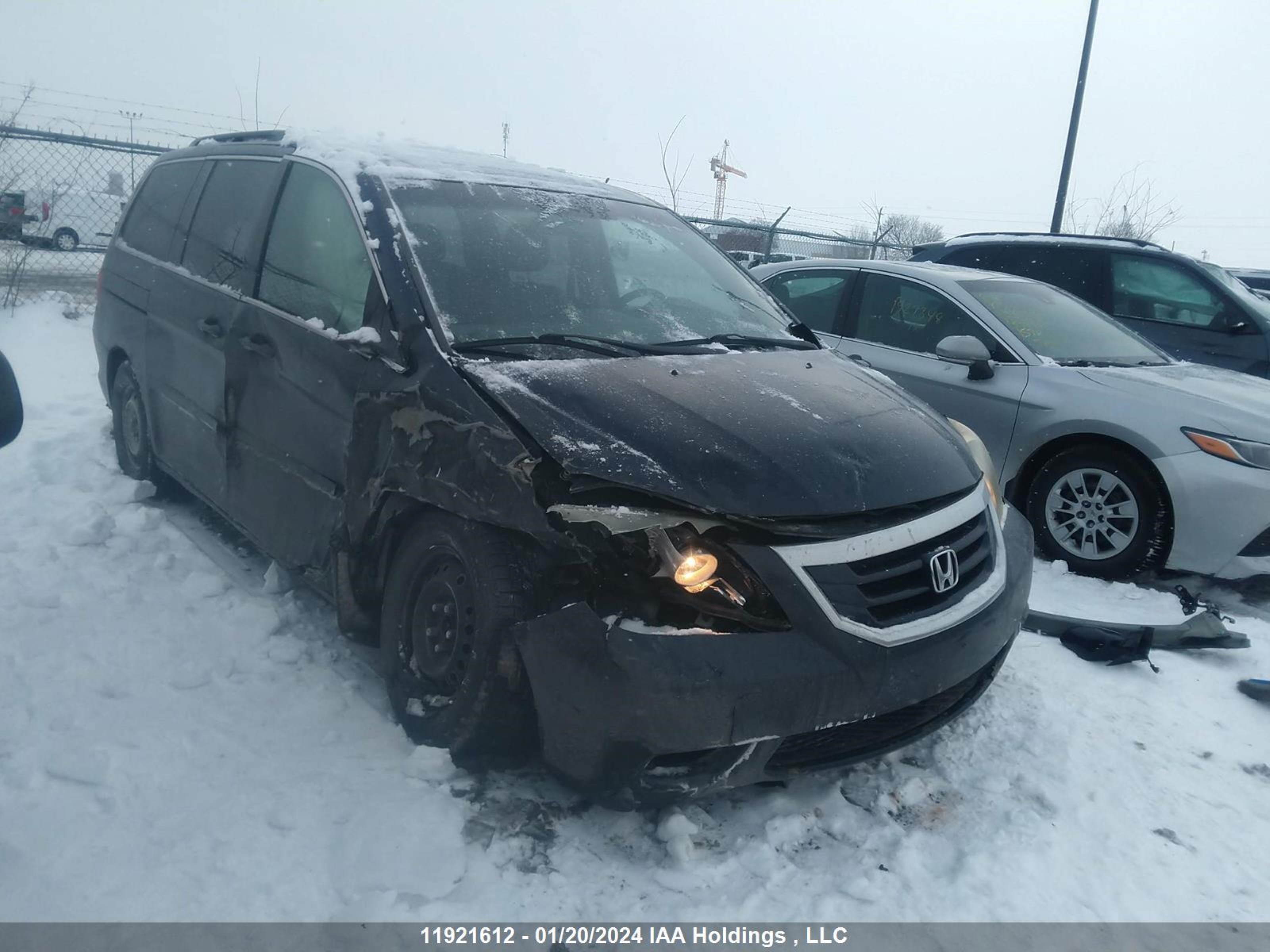 HONDA ODYSSEY 2008 5fnrl384x8b507251