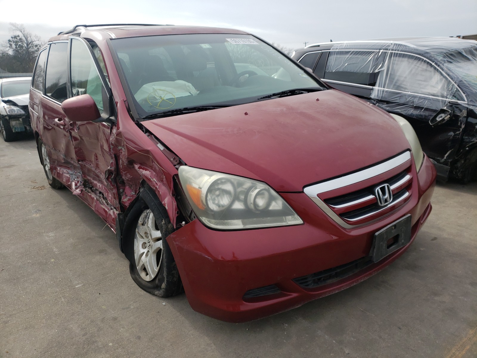 HONDA ODYSSEY EX 2005 5fnrl38605b023442