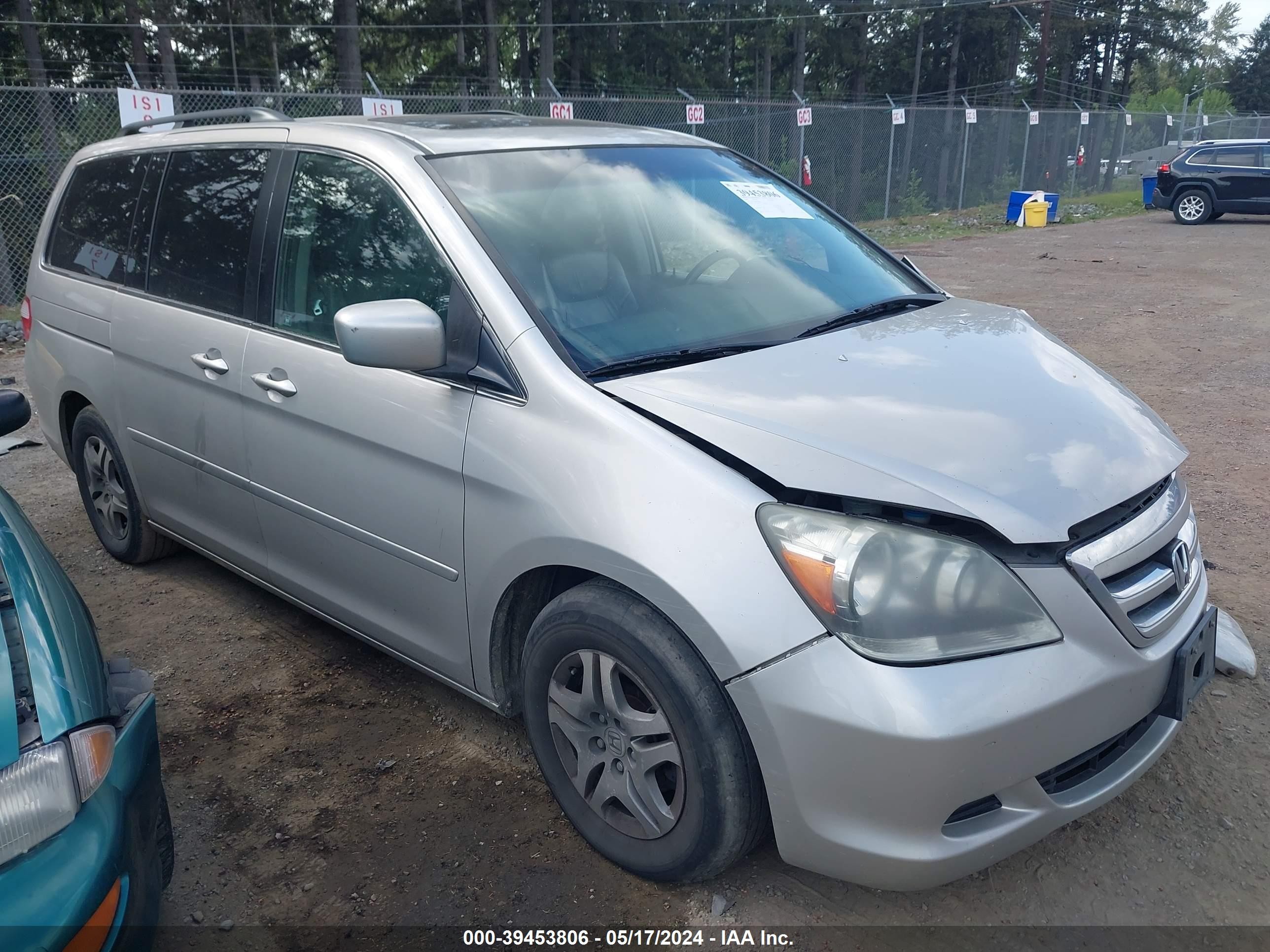 HONDA ODYSSEY 2006 5fnrl38606b422983