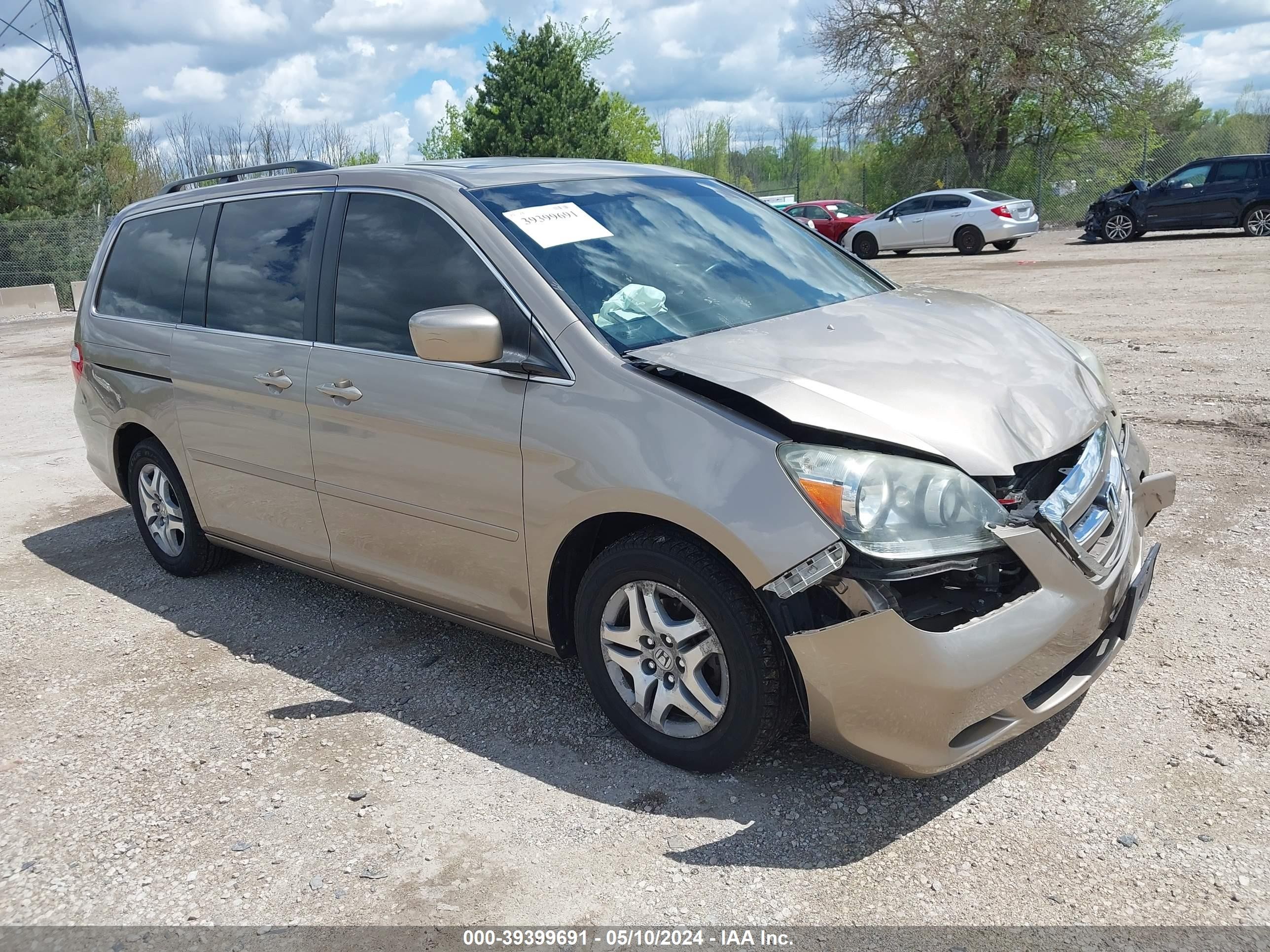 HONDA ODYSSEY 2006 5fnrl38606b440643