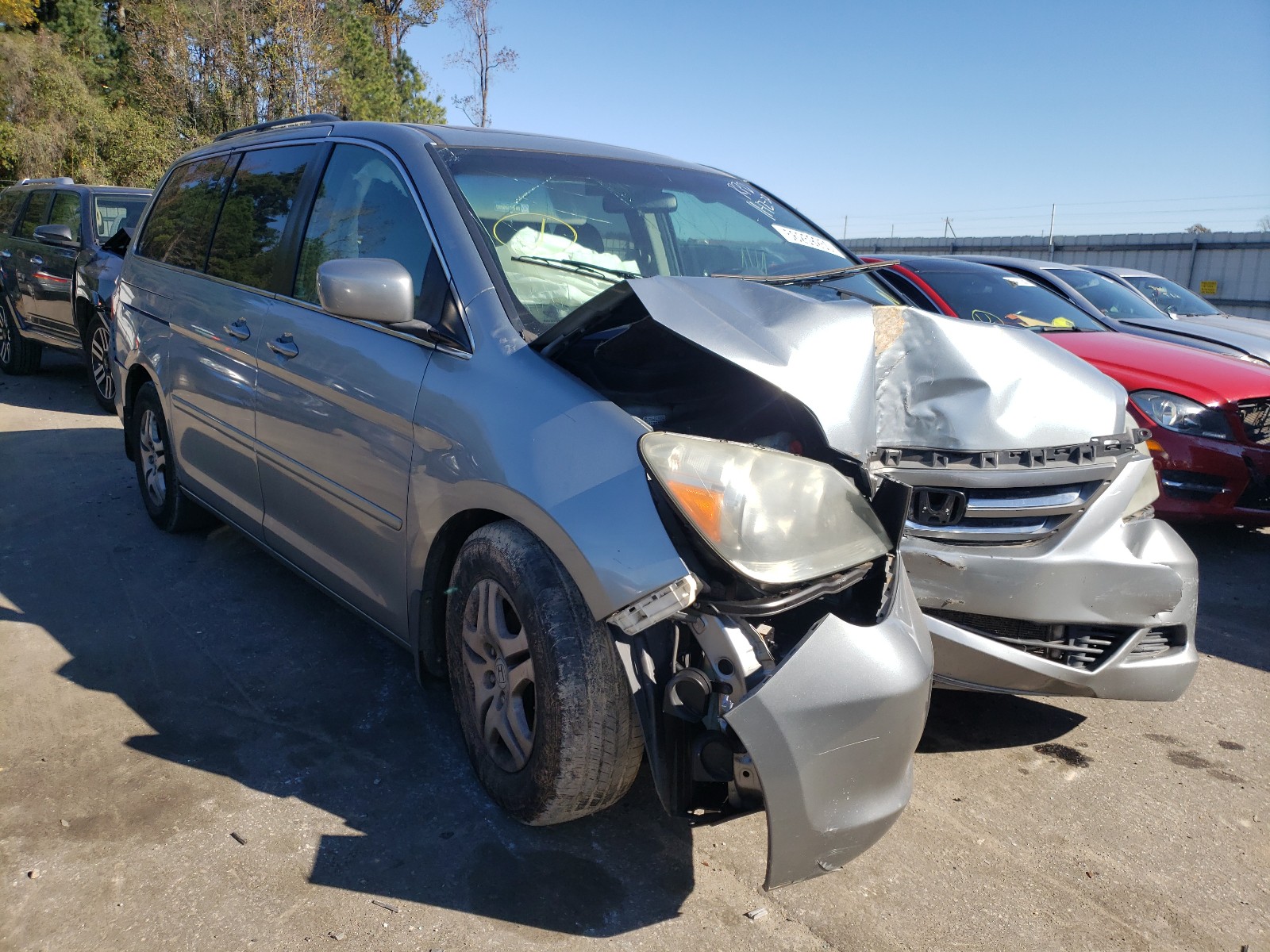 HONDA ODYSSEY EX 2007 5fnrl38607b070814