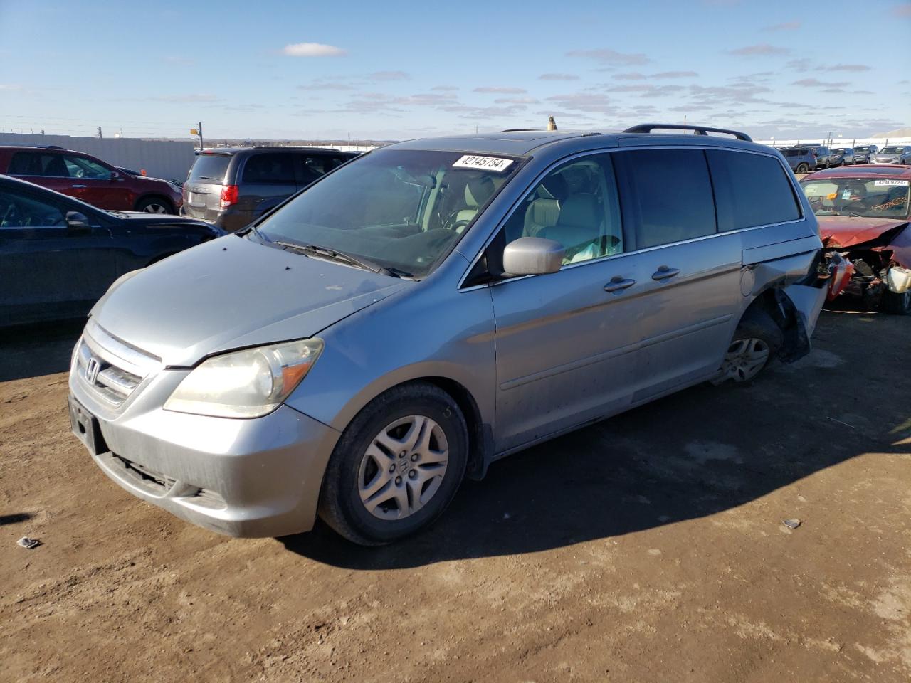 HONDA ODYSSEY 2007 5fnrl38607b080016