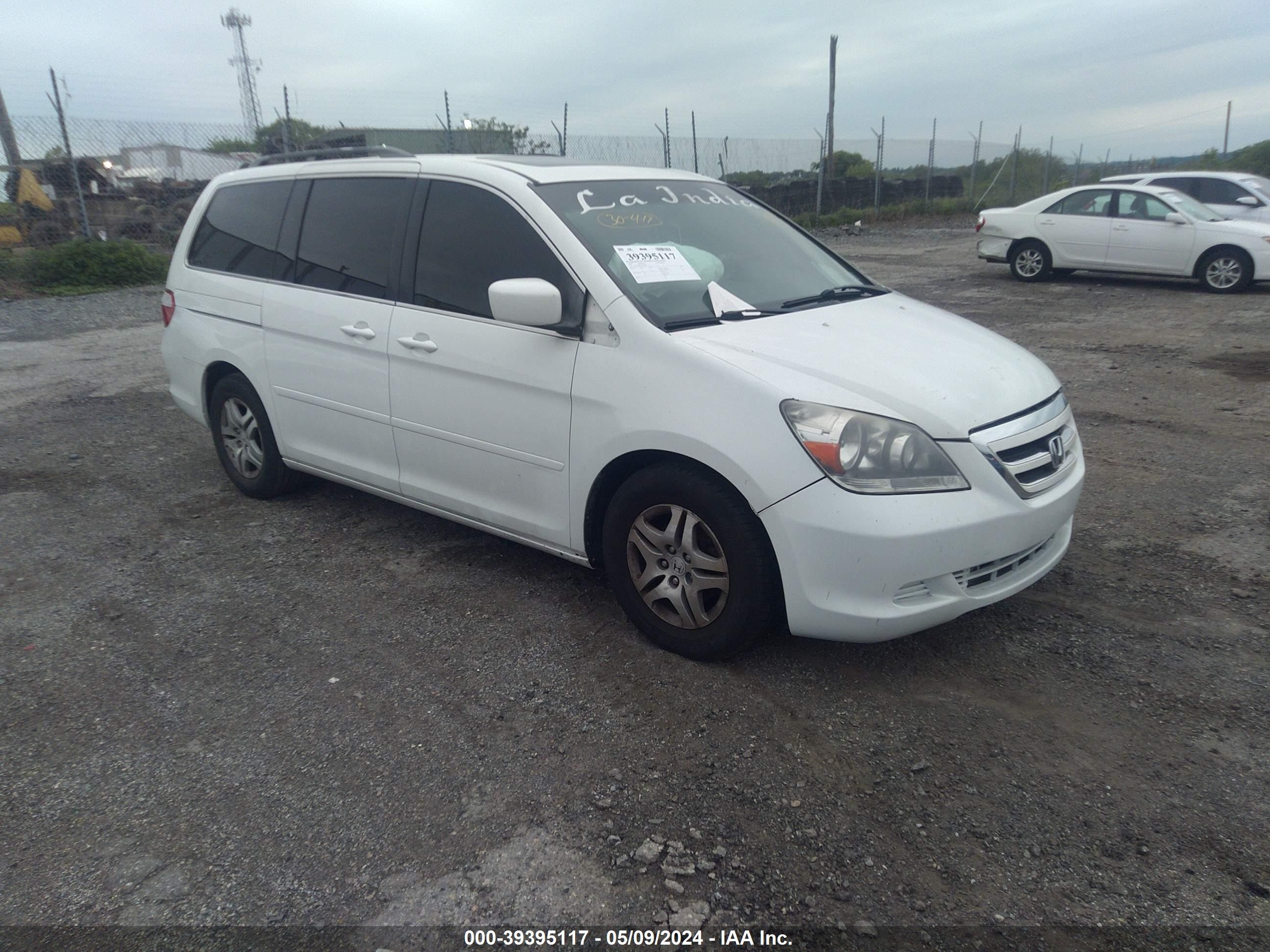 HONDA ODYSSEY 2007 5fnrl38607b429806