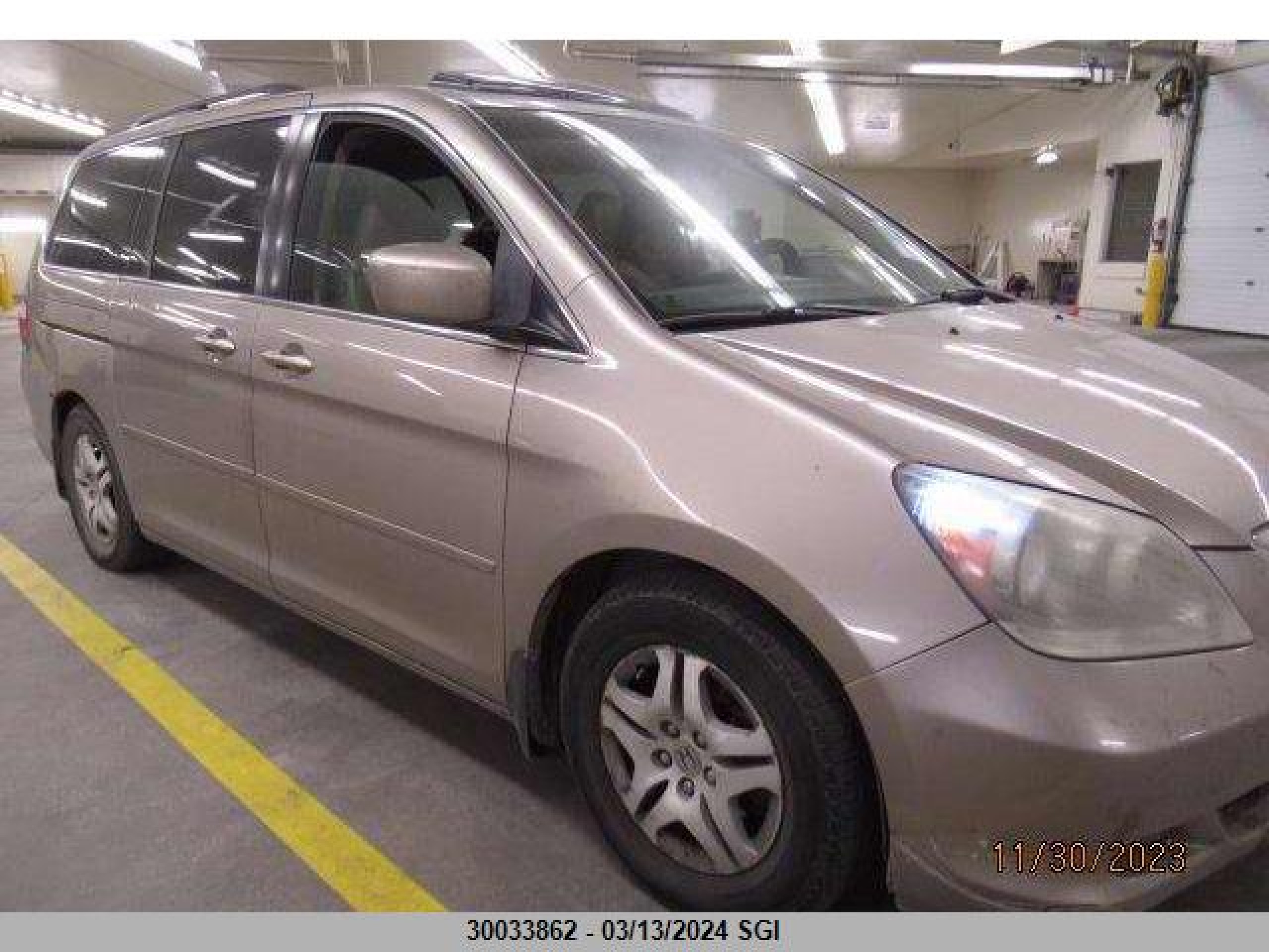 HONDA ODYSSEY 2007 5fnrl38607b505900