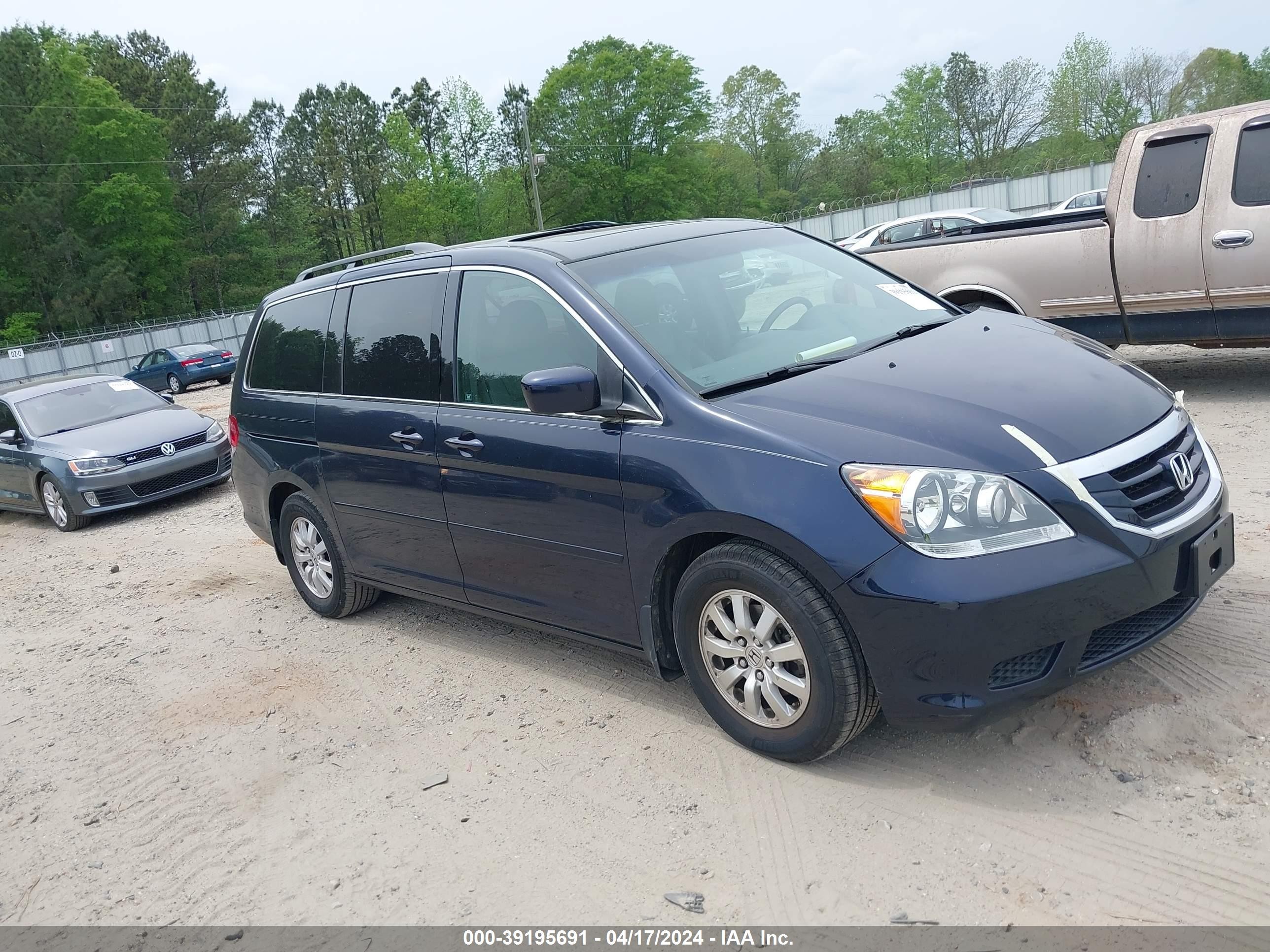 HONDA ODYSSEY 2008 5fnrl38608b073276