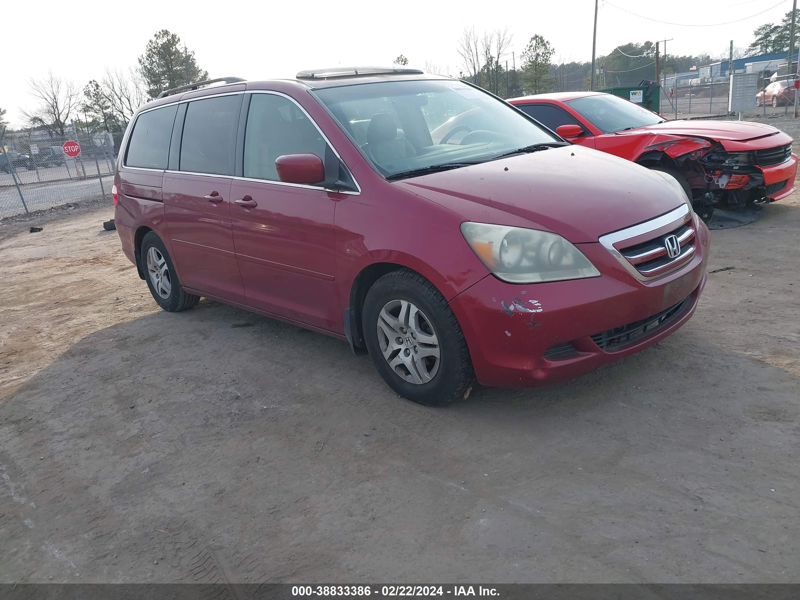 HONDA ODYSSEY 2005 5fnrl38615b088624