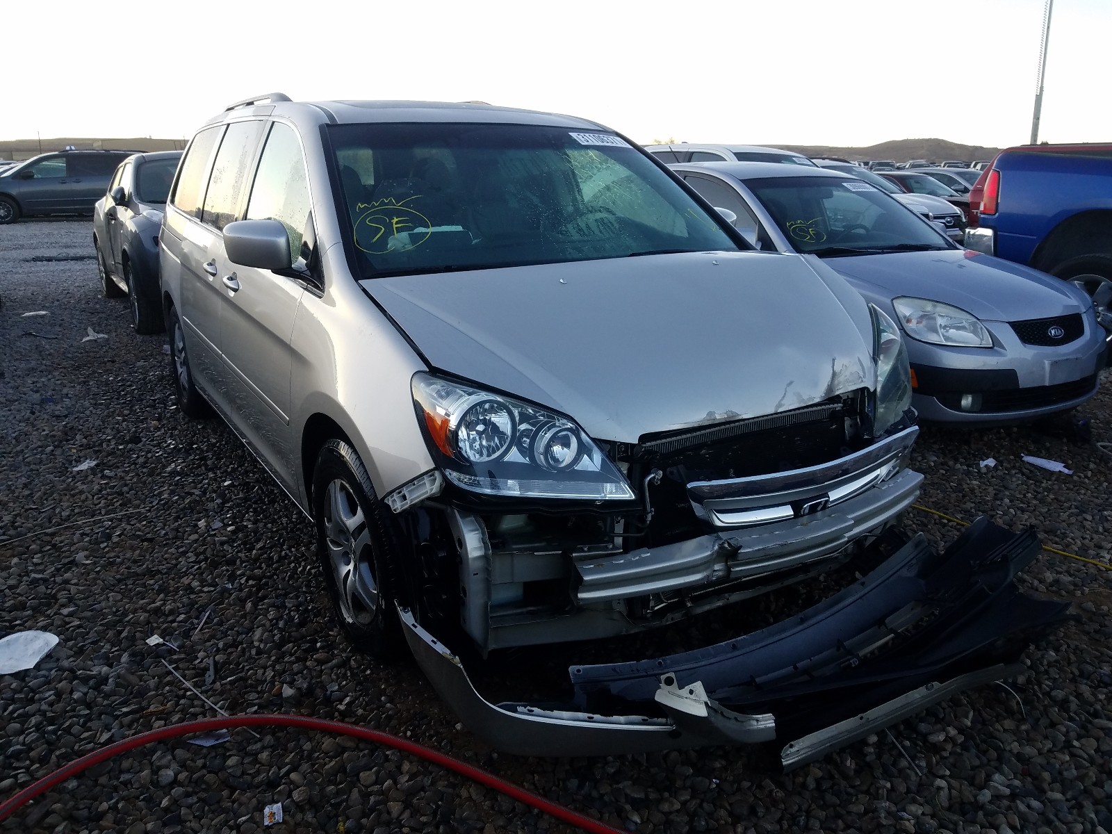 HONDA ODYSSEY EX 2006 5fnrl38616b428582