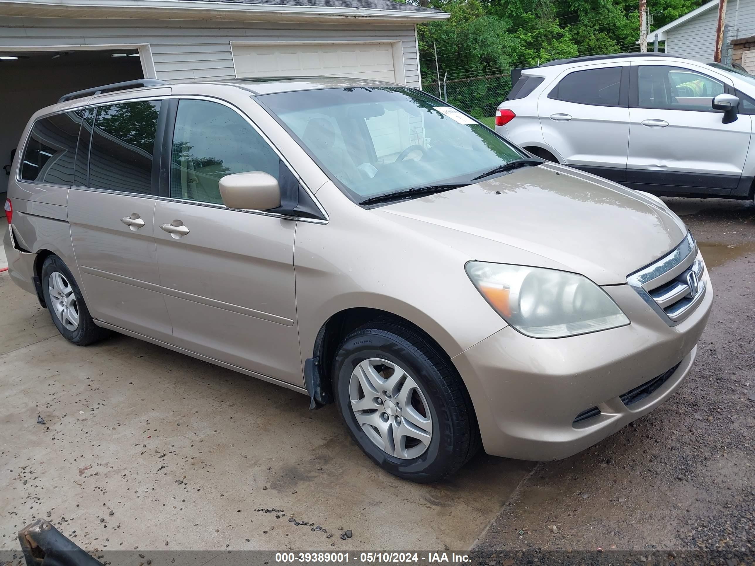 HONDA ODYSSEY 2007 5fnrl38617b126260