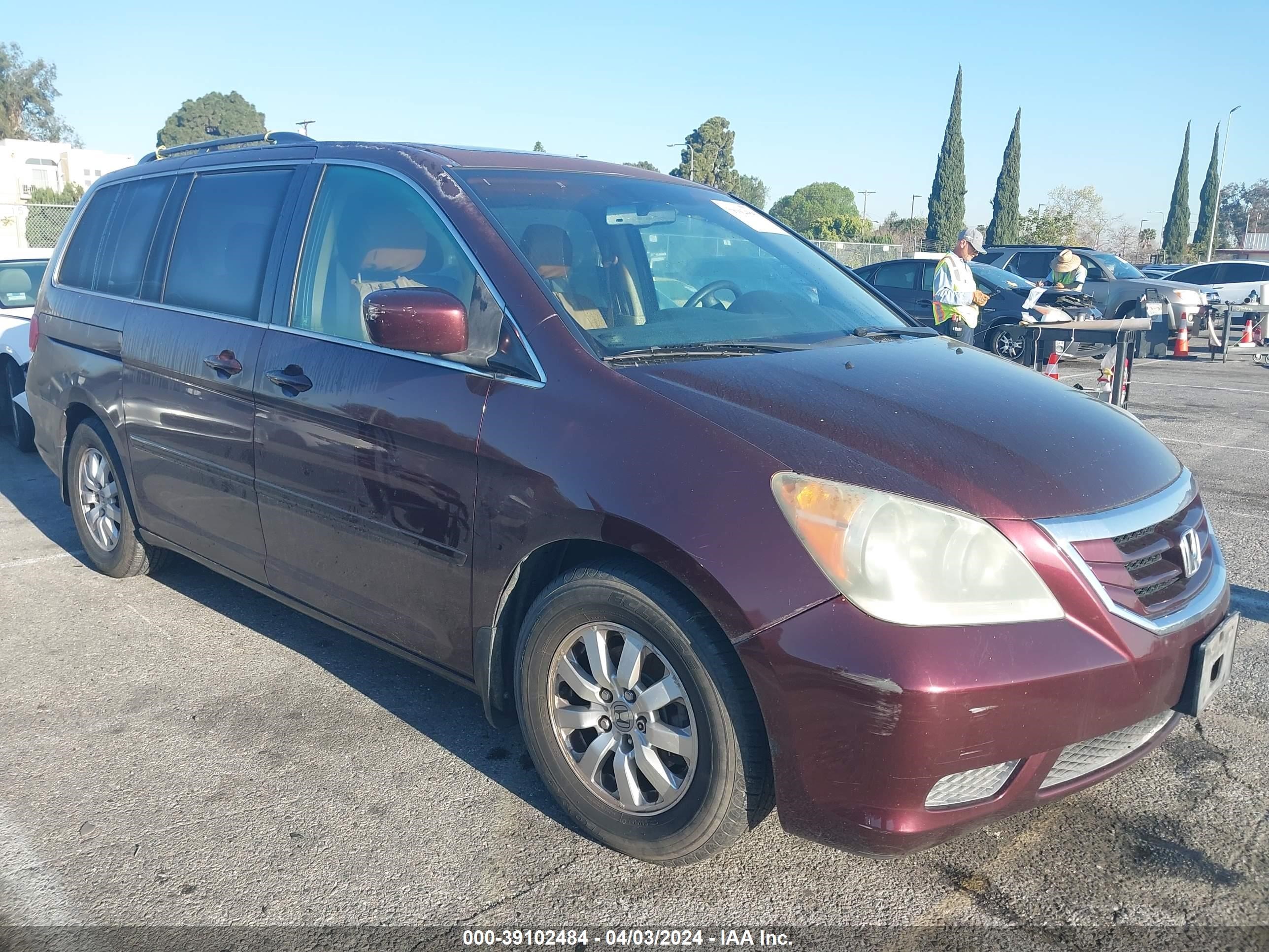 HONDA ODYSSEY 2008 5fnrl38618b068555