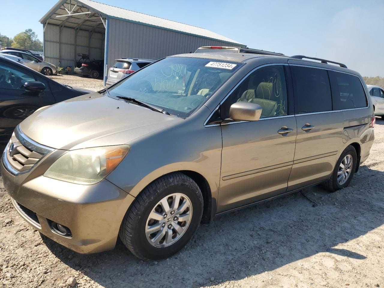 HONDA ODYSSEY 2008 5fnrl38618b417830