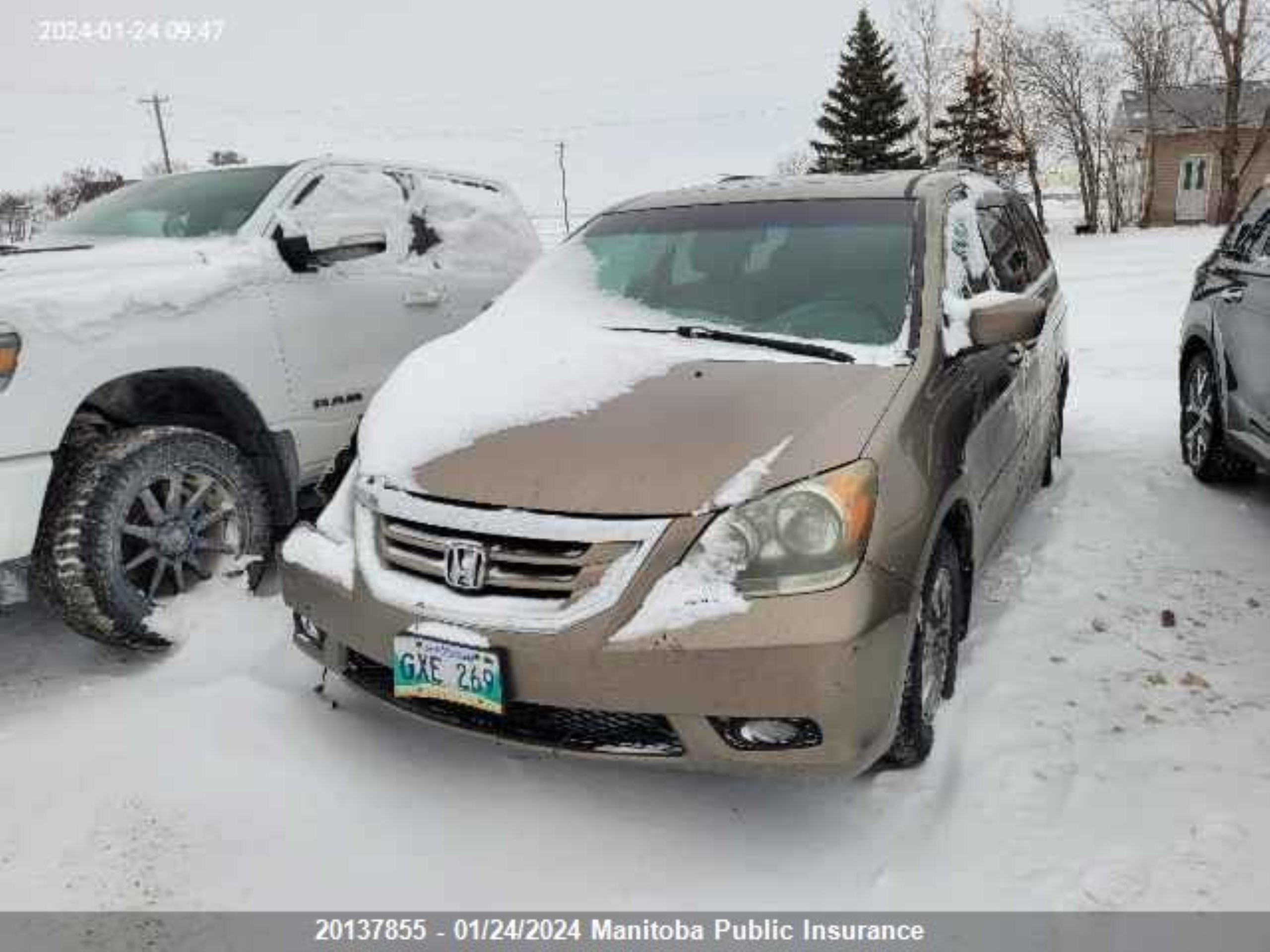 HONDA ODYSSEY 2008 5fnrl38618b509200