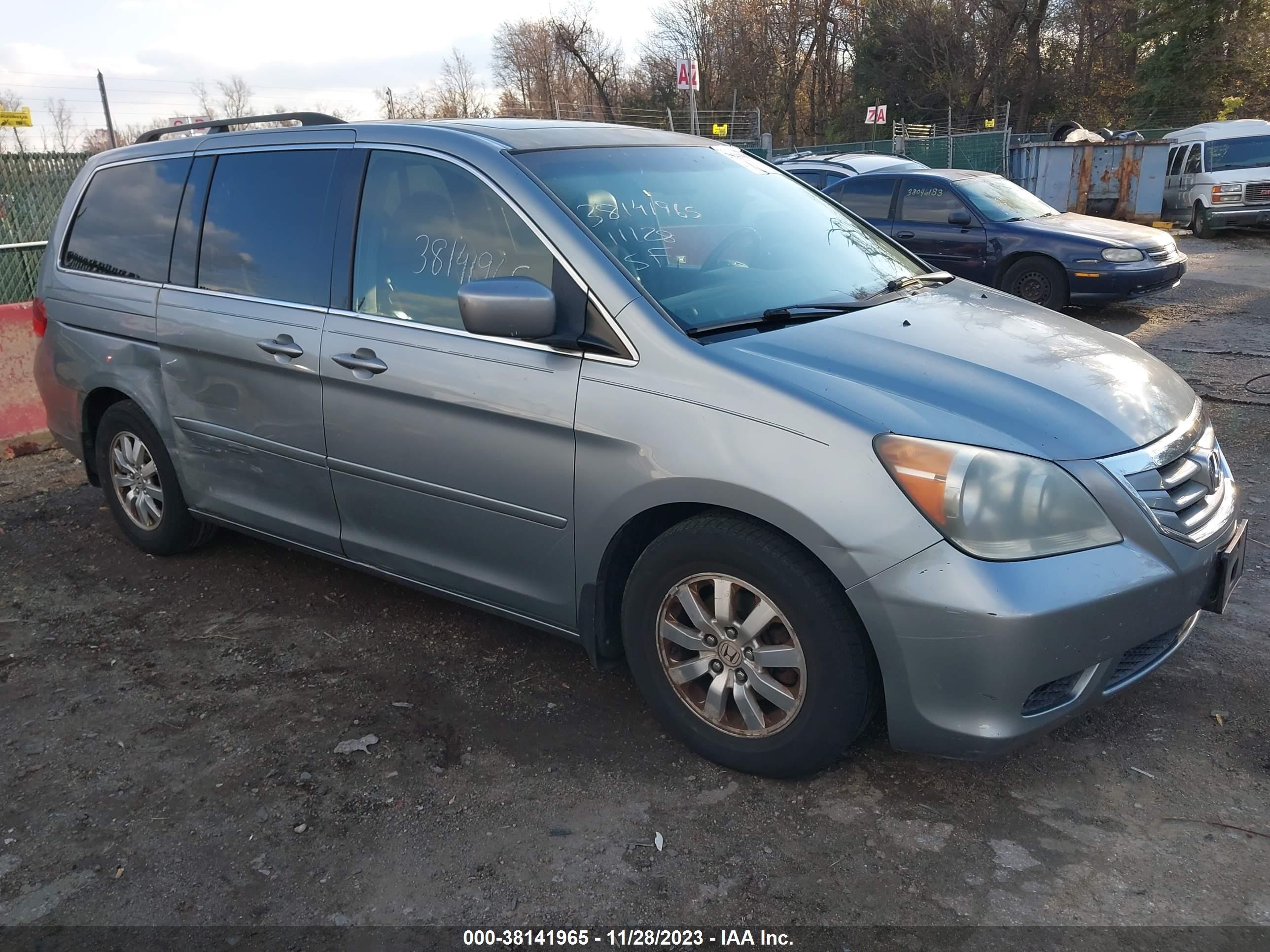 HONDA ODYSSEY 2009 5fnrl38619b034262