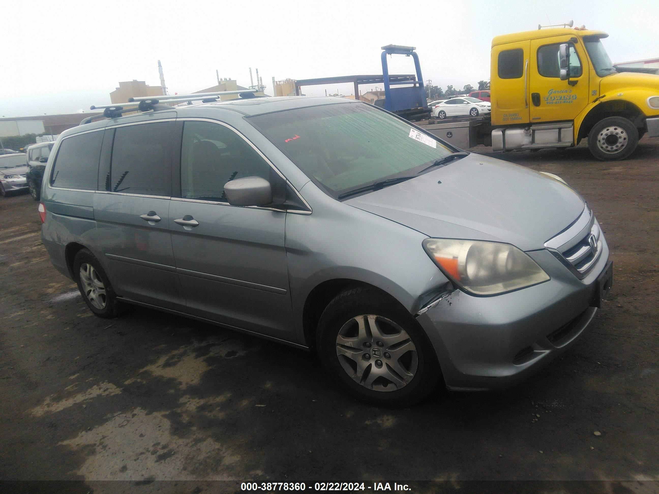 HONDA ODYSSEY 2005 5fnrl38625b128662